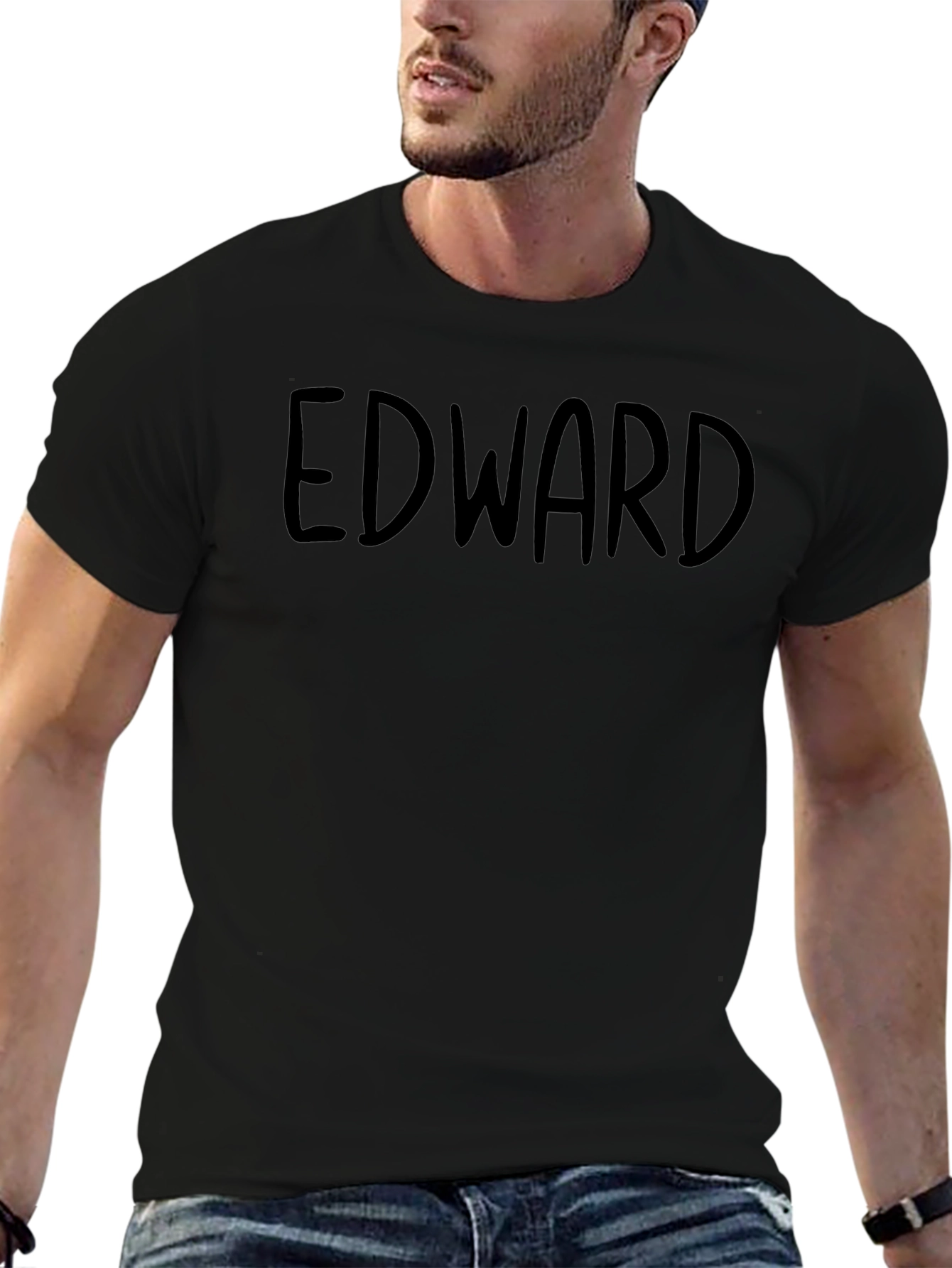 Edward Name T-Shirt - Custom Personalized Tee