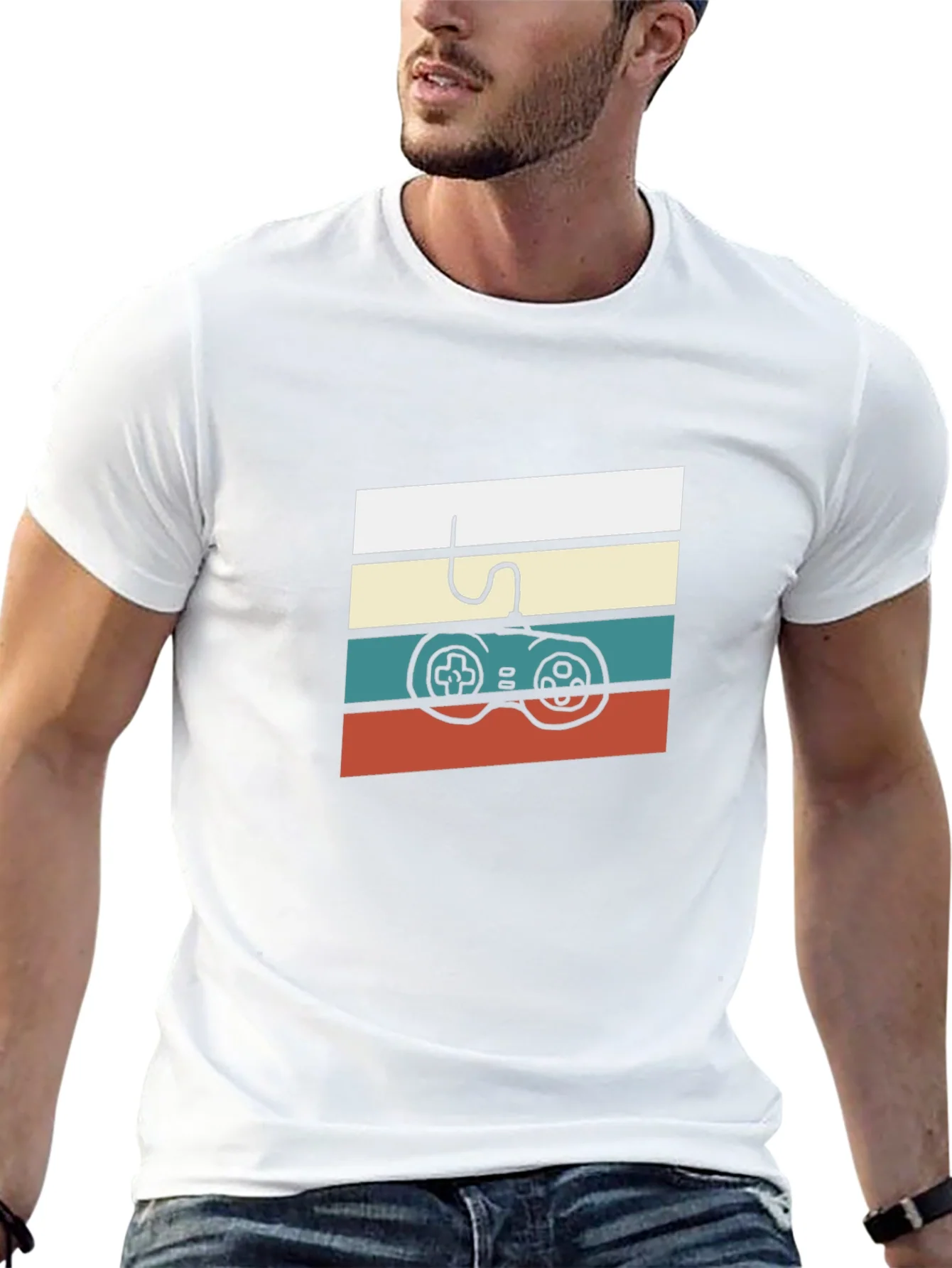 Retro Gamer T-Shirt - Classic Controller Design