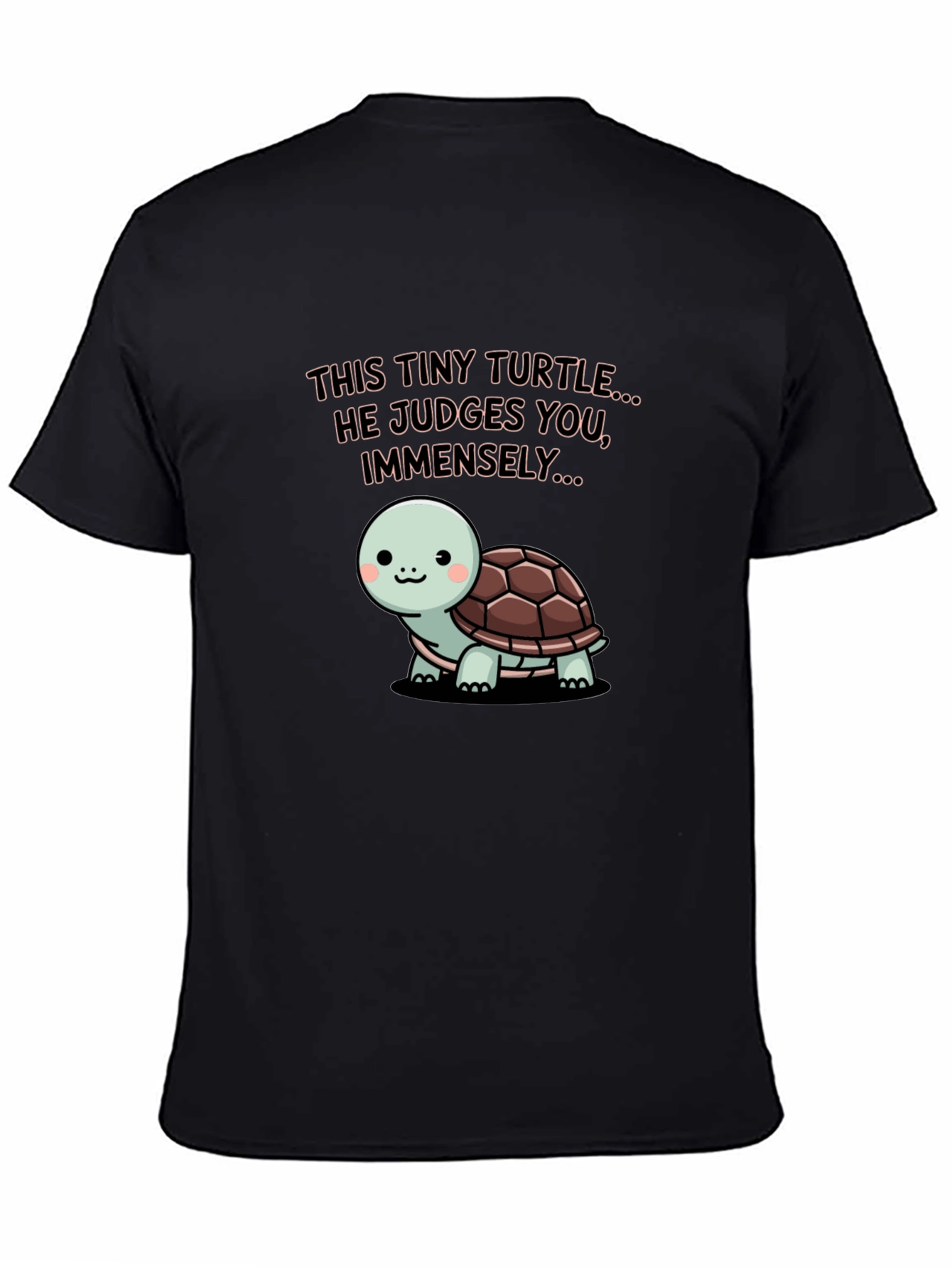Tiny Turtle Judges You Graphic Tee