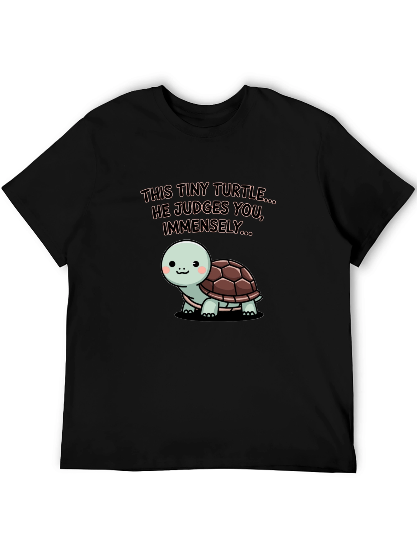 Tiny Turtle Judges You Graphic Tee