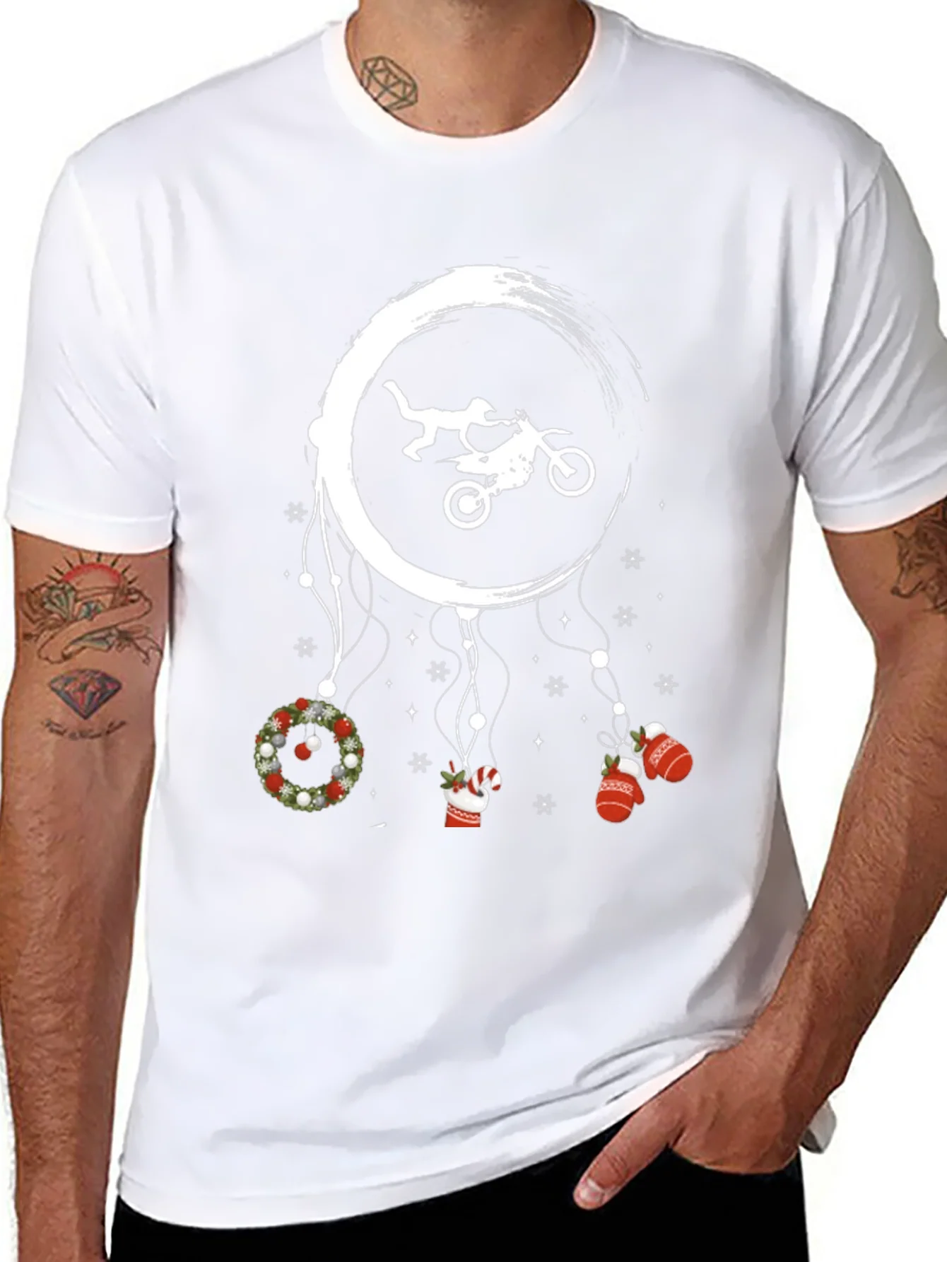 Christmas Motocross Dream T-Shirt