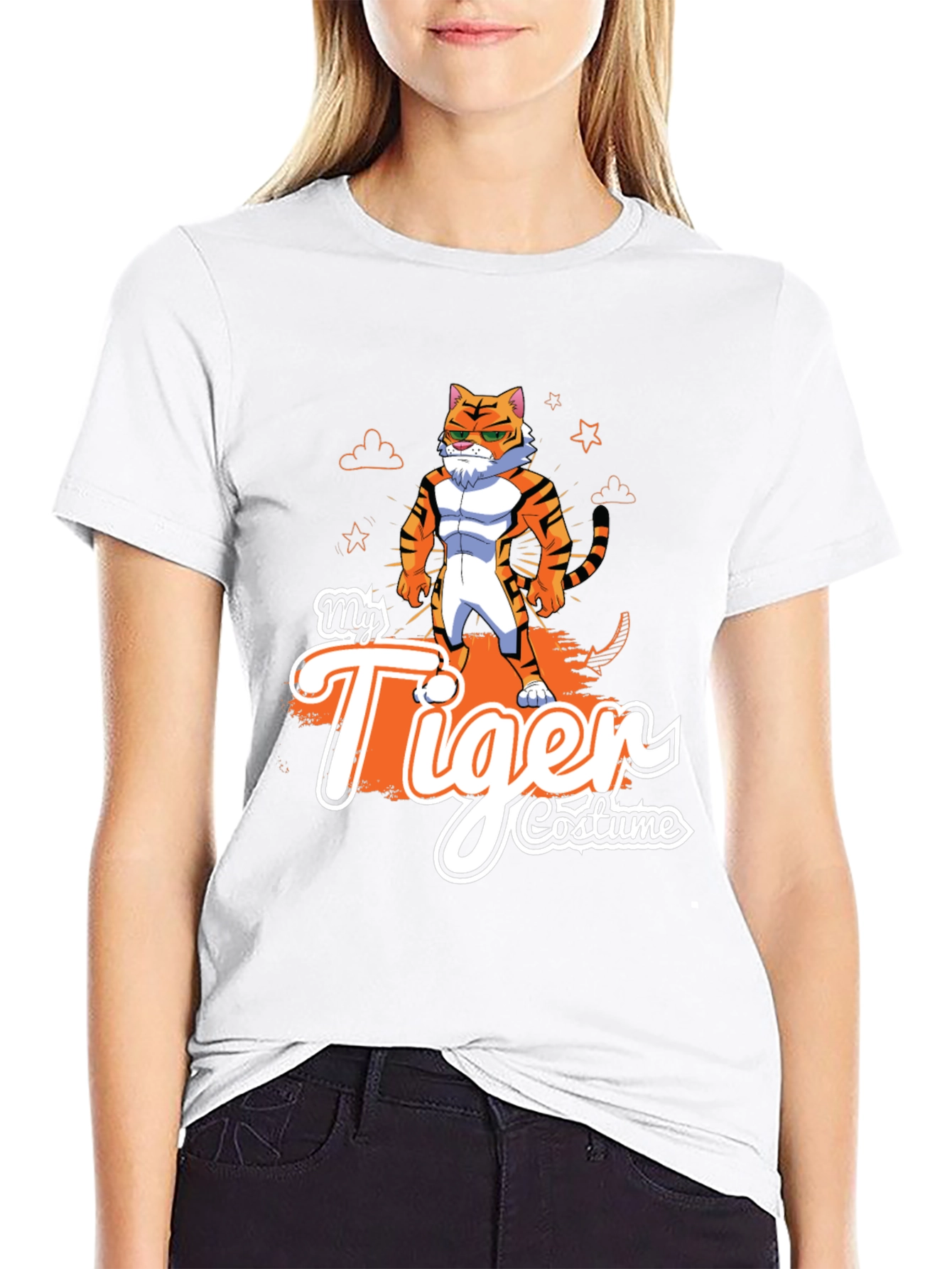 My Tiger Costume Tee - Cool Graphic Print