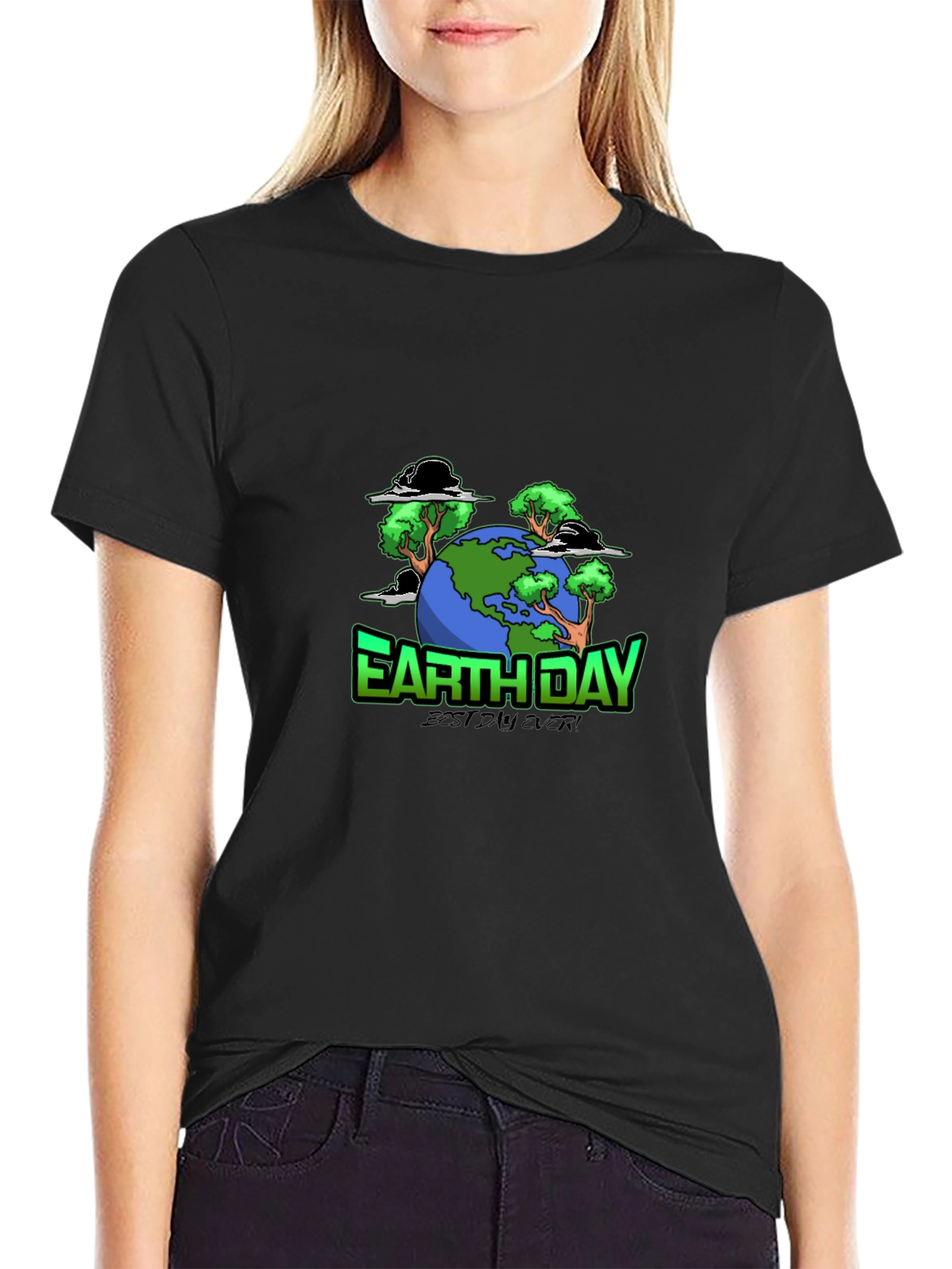 Earth Day Graphic T-Shirt - Best Day Ever!