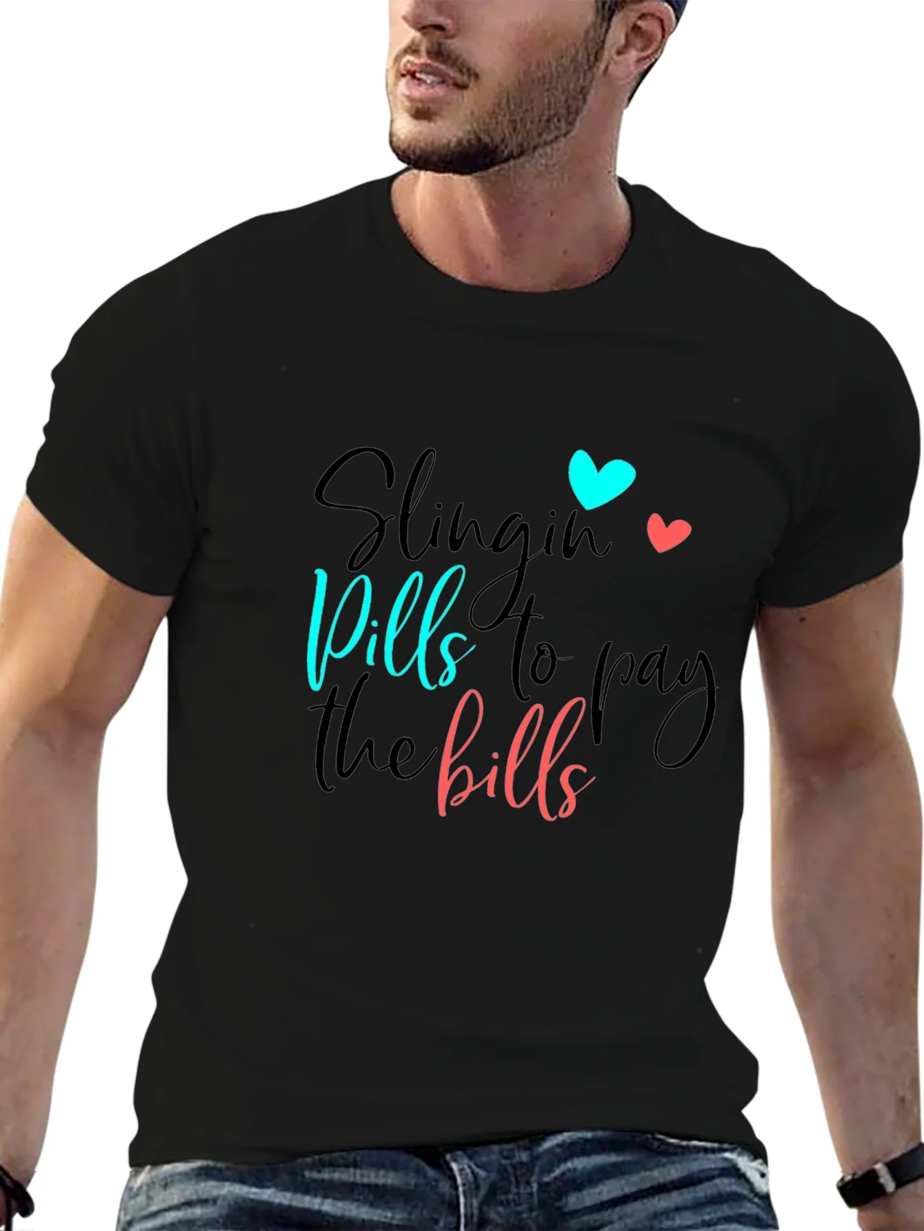 Slingin Pills T-Shirt - Bold Statement Tee