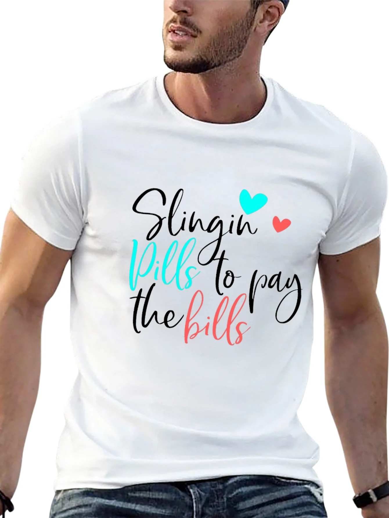 Slingin Pills T-Shirt - Bold Statement Tee