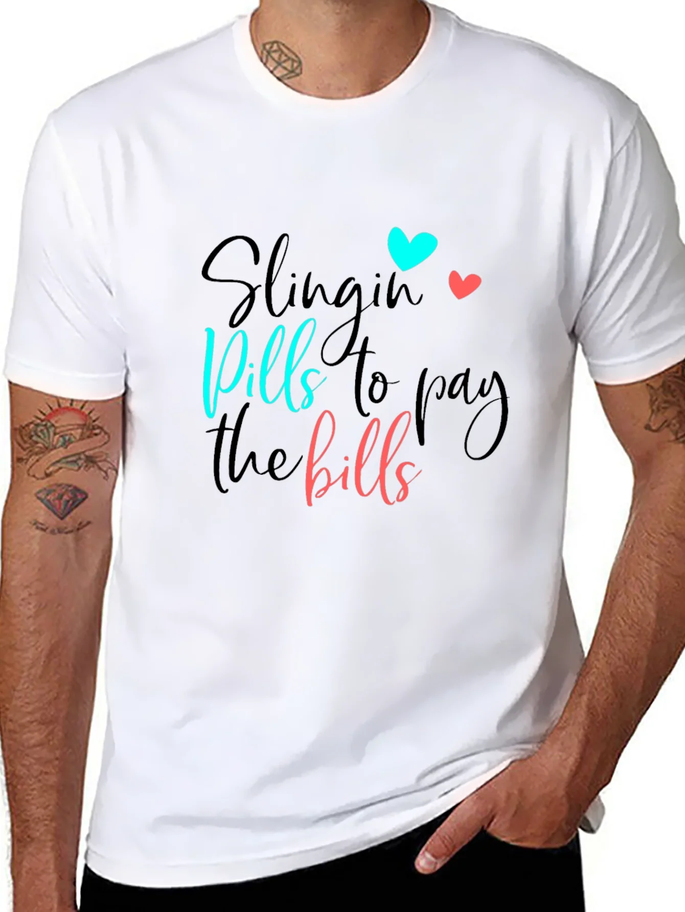 Slingin Pills T-Shirt - Bold Statement Tee