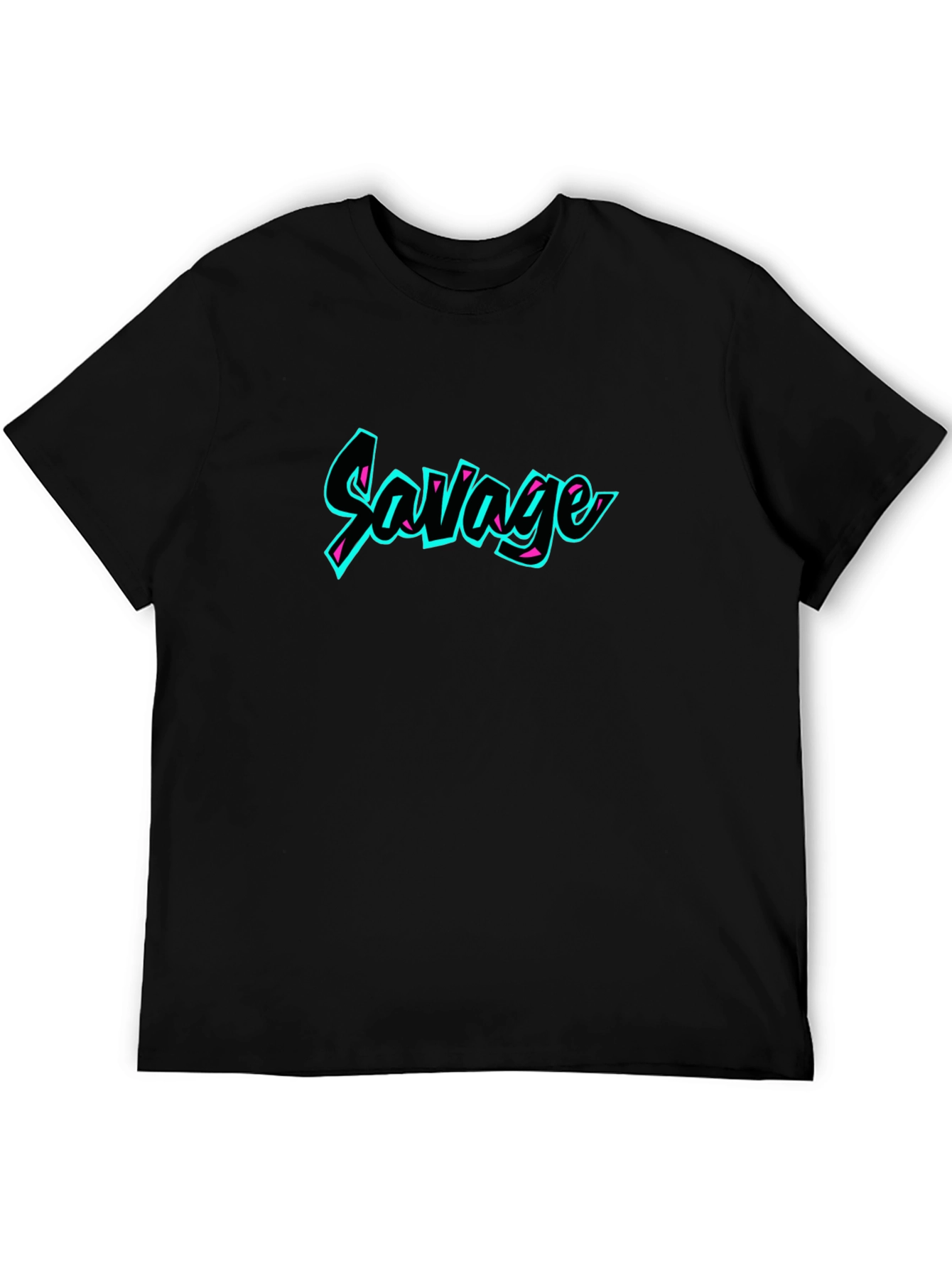 Savage Graphic Tee - Black