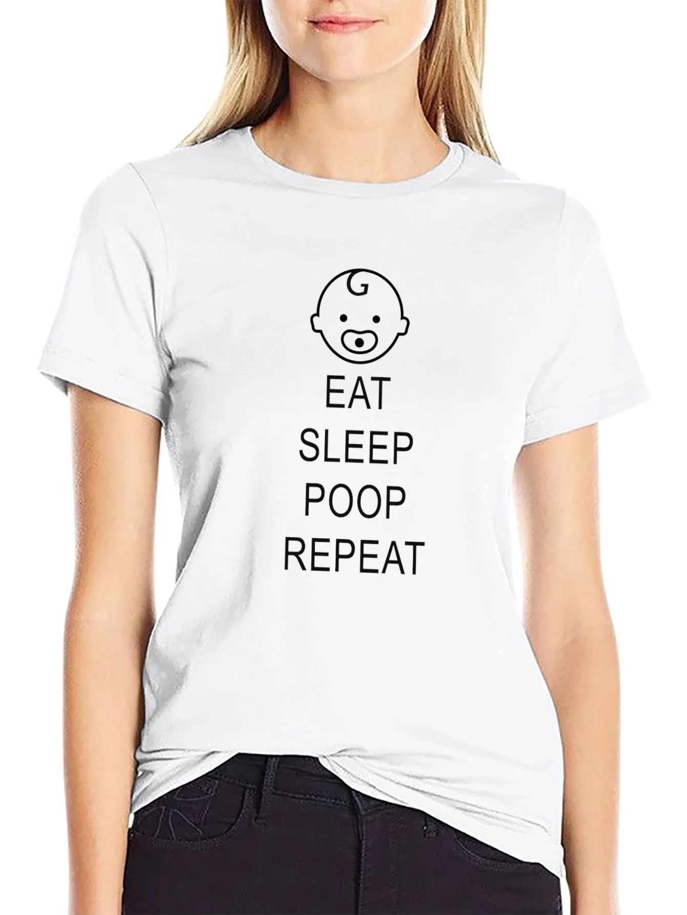 Eat Sleep Poop Repeat T-Shirt