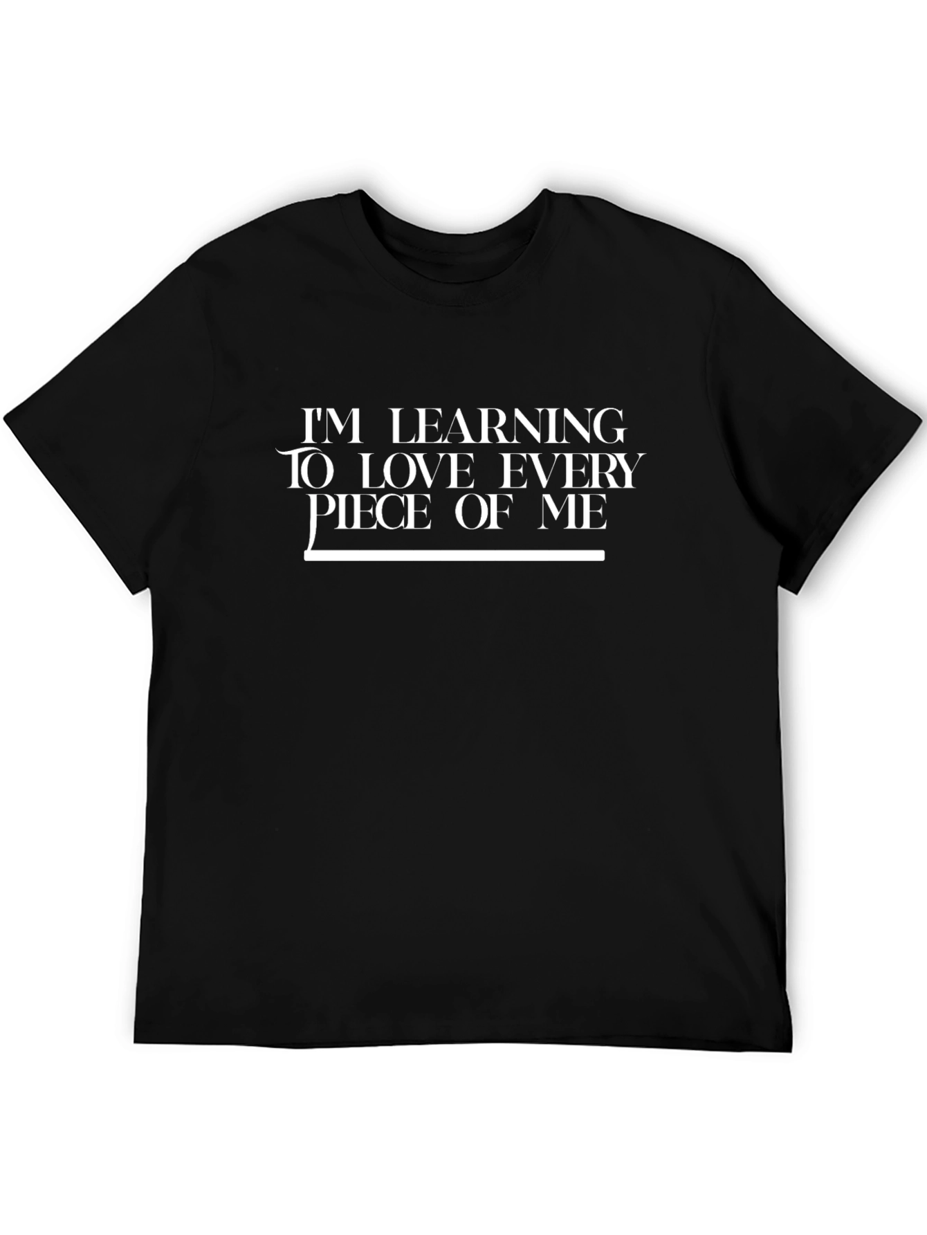 Self-Love Graphic Tee - Black
