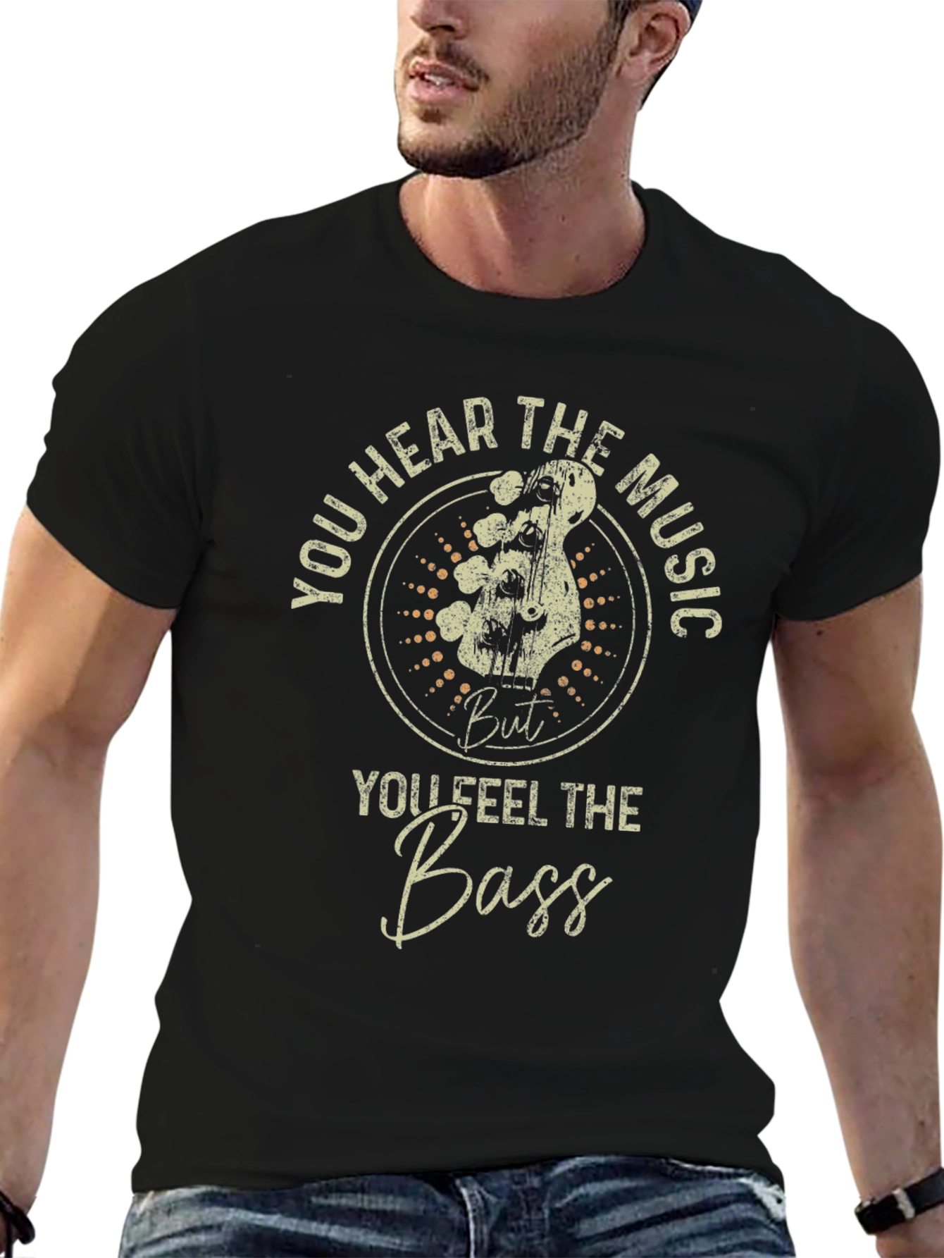 You Hear the Music You Feel the Bass T-Shirt