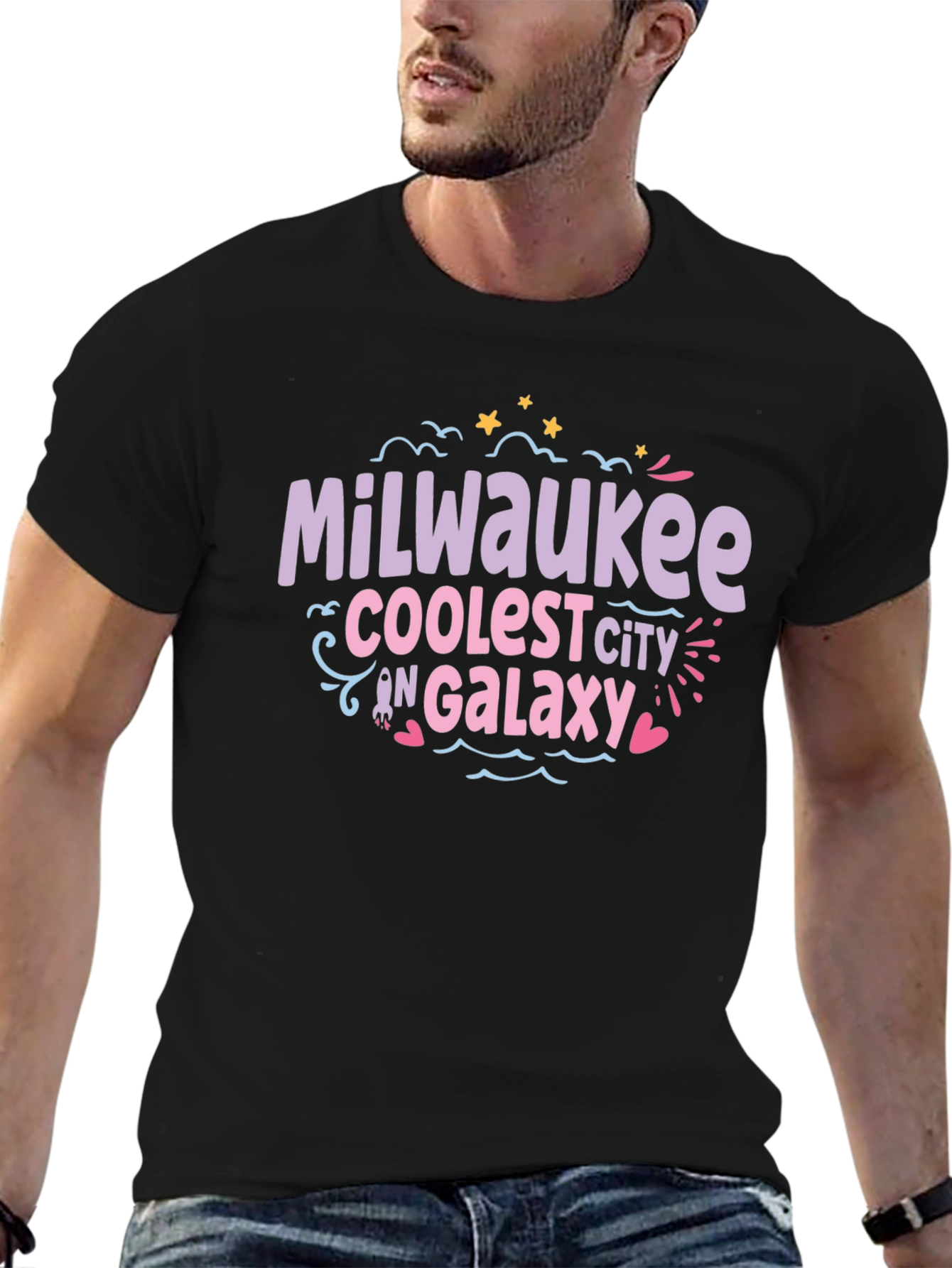 Milwaukee Coolest City in Galaxy Tee