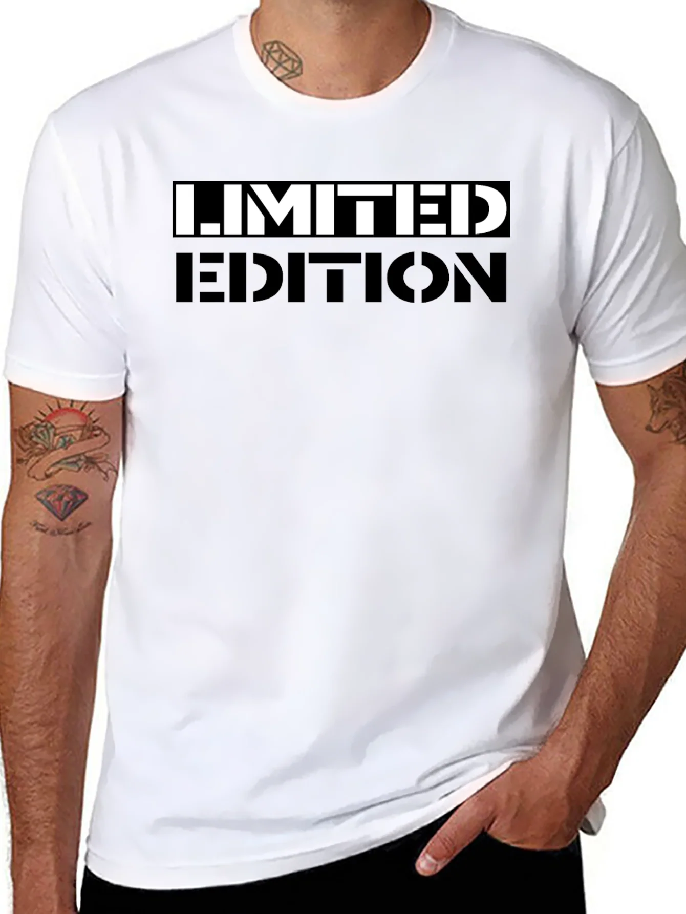 Limited Edition Black Graphic T-Shirt
