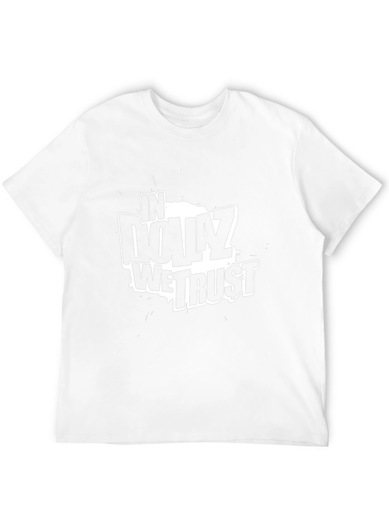 In Dollaz We Trust Graphic Tee - Black