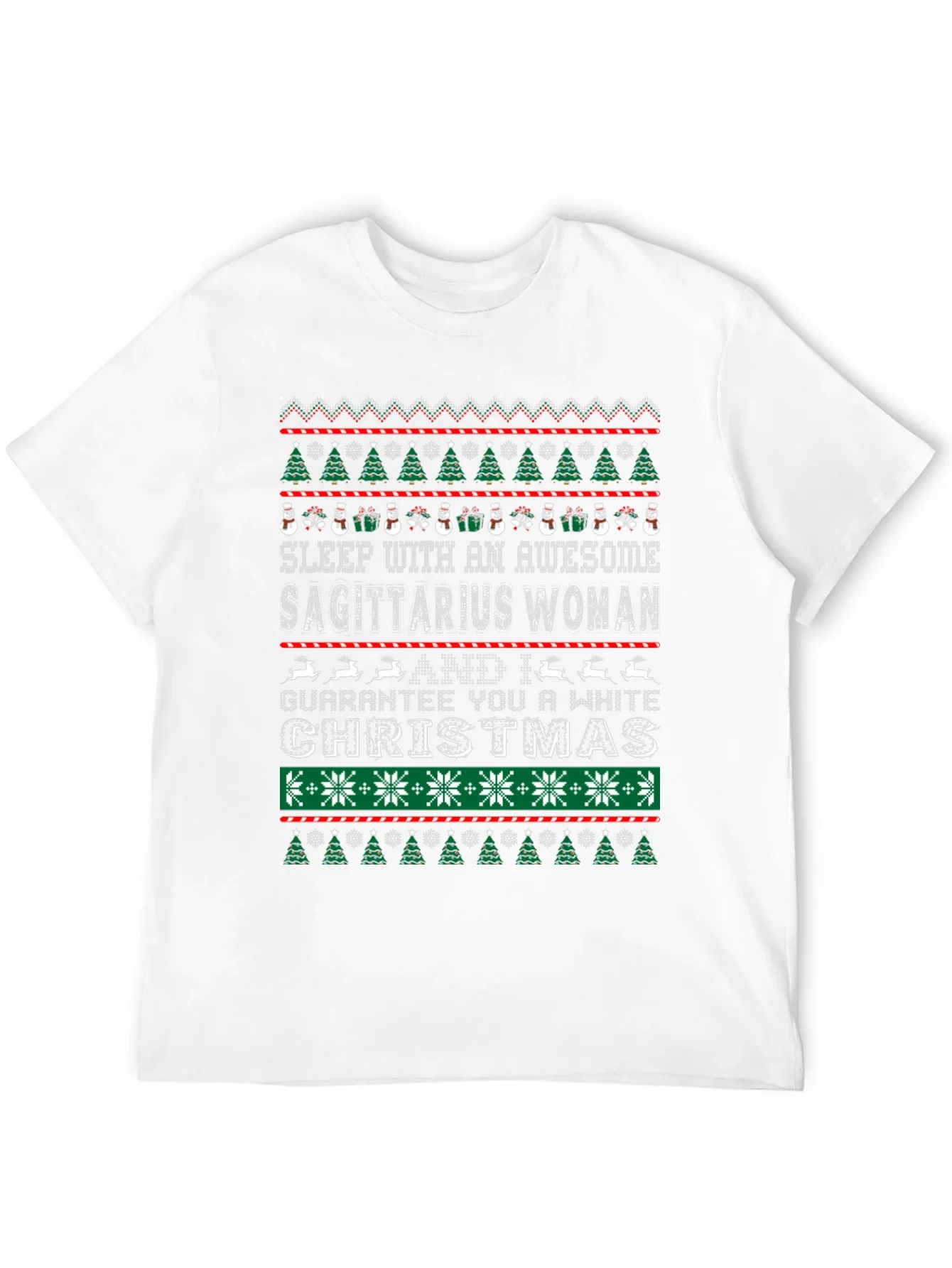 Sagittarius Woman Ugly Christmas Sweater T-Shirt
