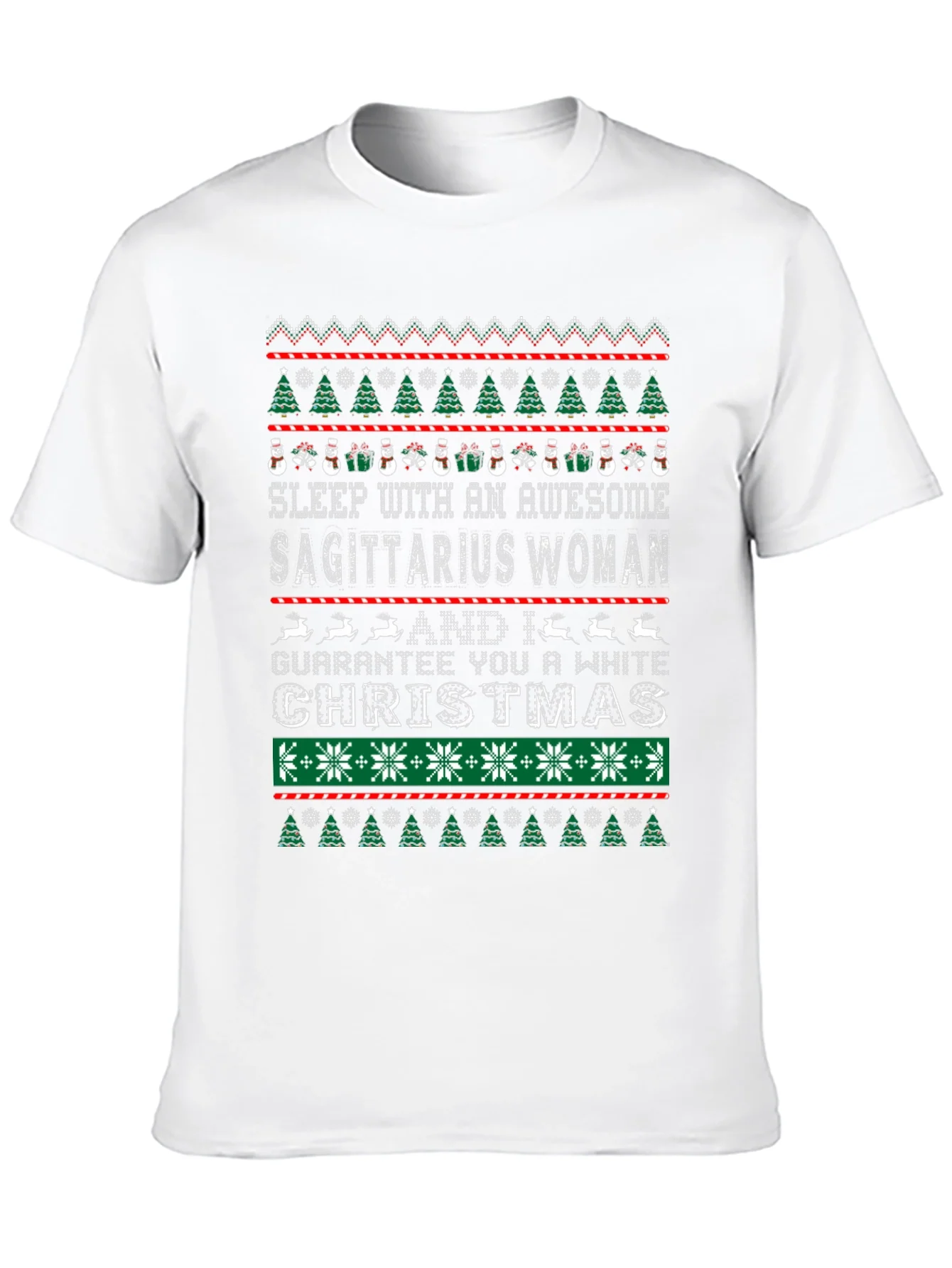 Sagittarius Woman Ugly Christmas Sweater T-Shirt