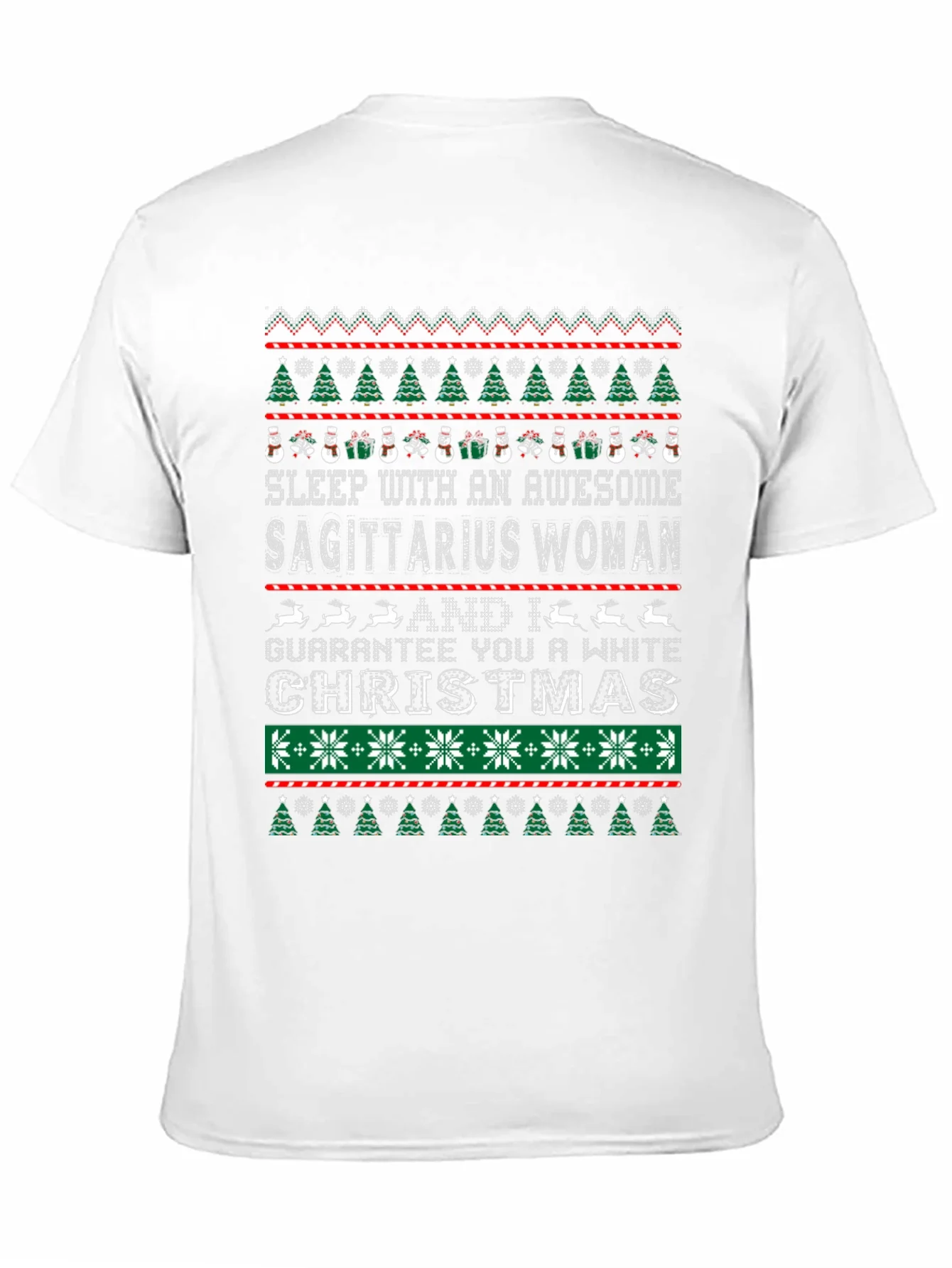 Sagittarius Woman Ugly Christmas Sweater T-Shirt