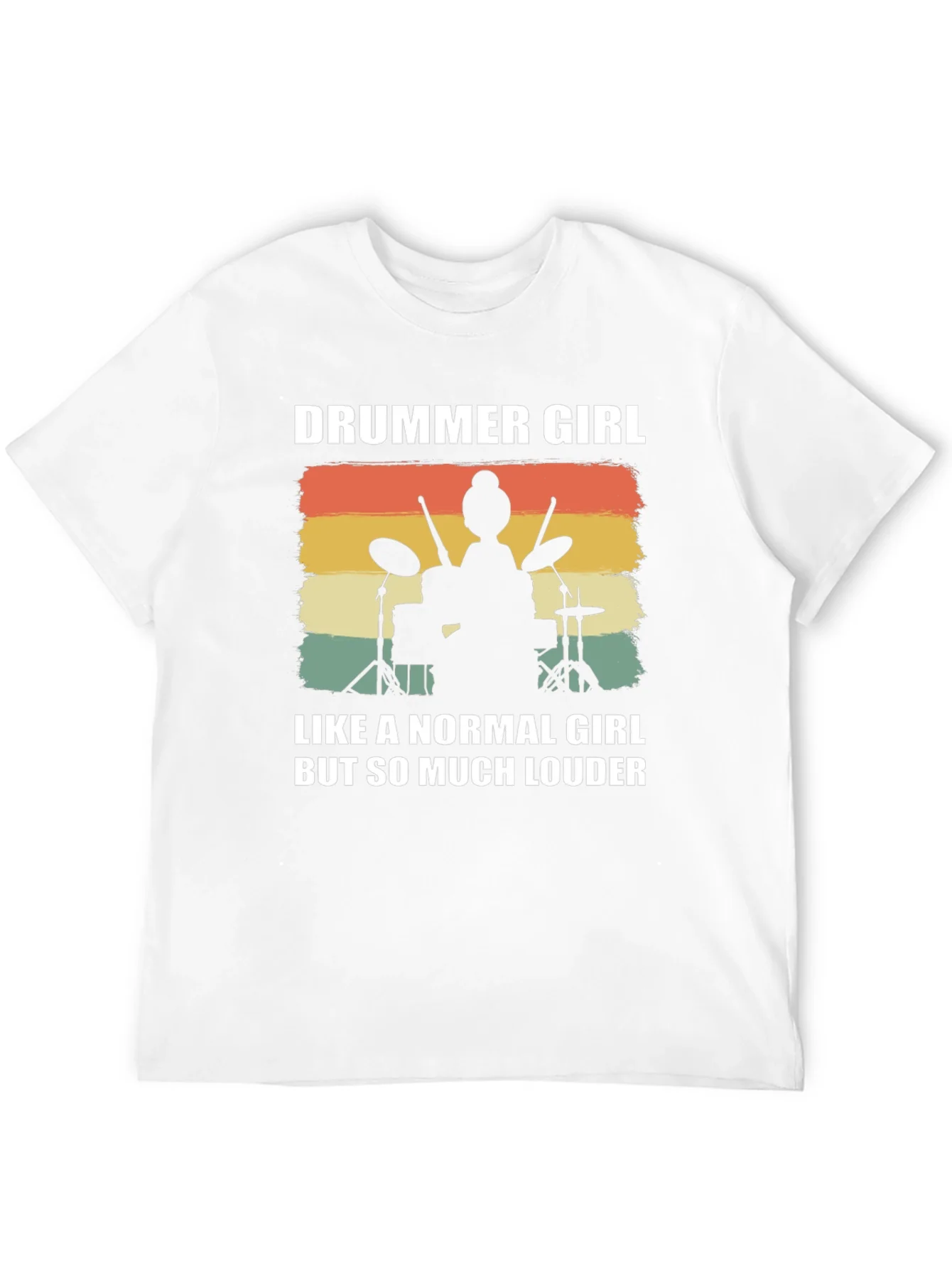 Drummer Girl T-Shirt - So Much Louder