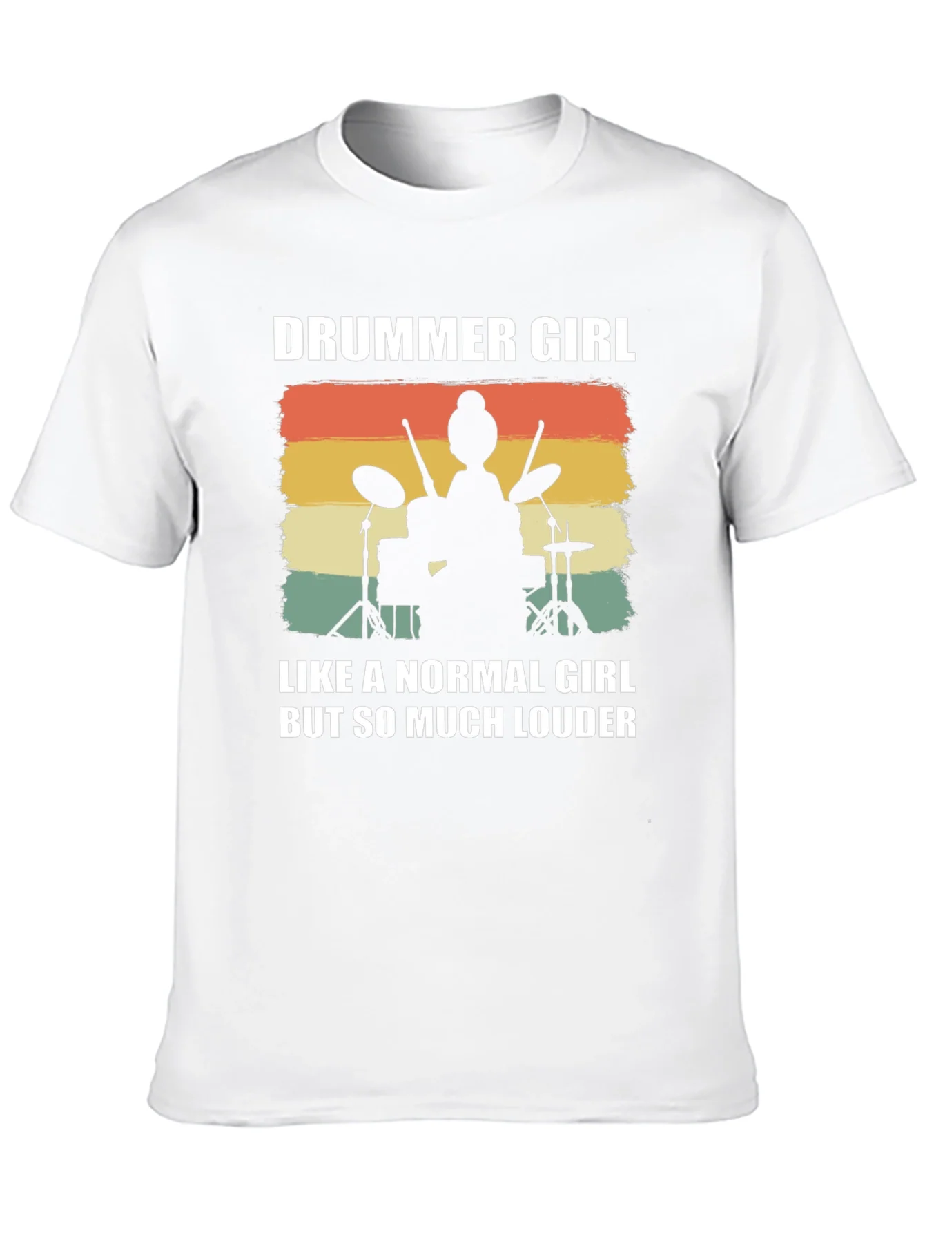 Drummer Girl T-Shirt - So Much Louder