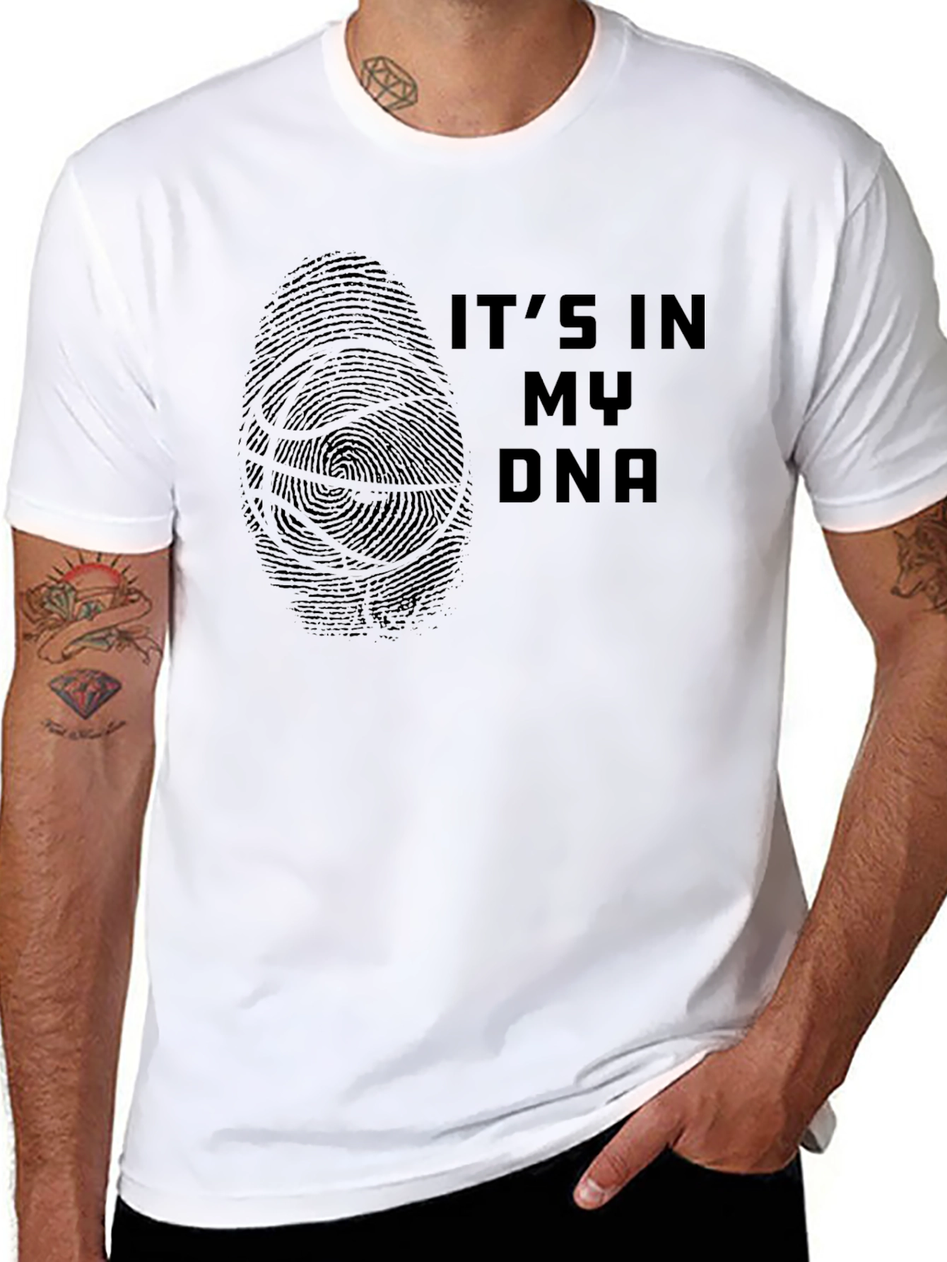 Its in My DNA Black T-Shirt