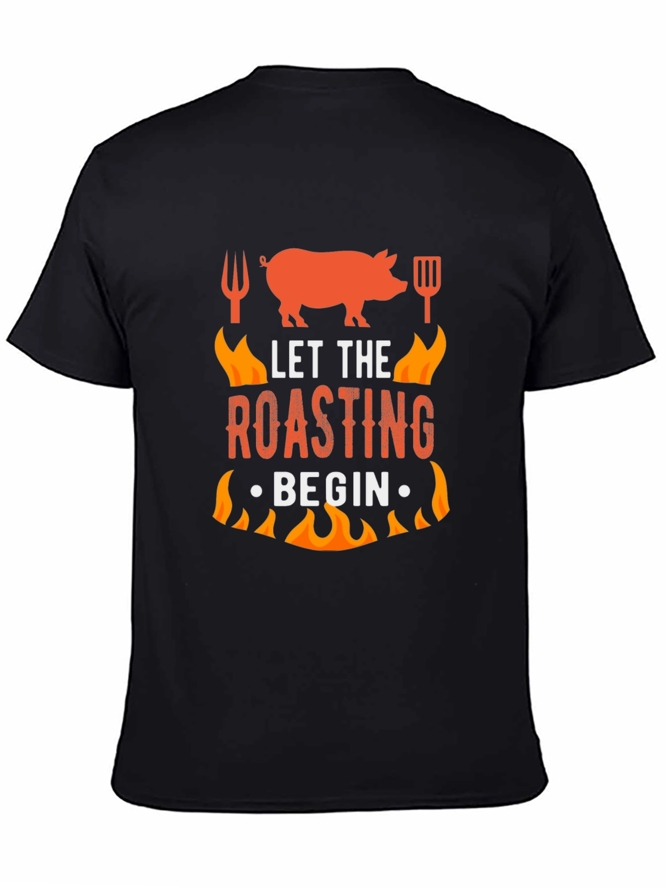 Let the Roasting Begin Pig BBQ T-Shirt