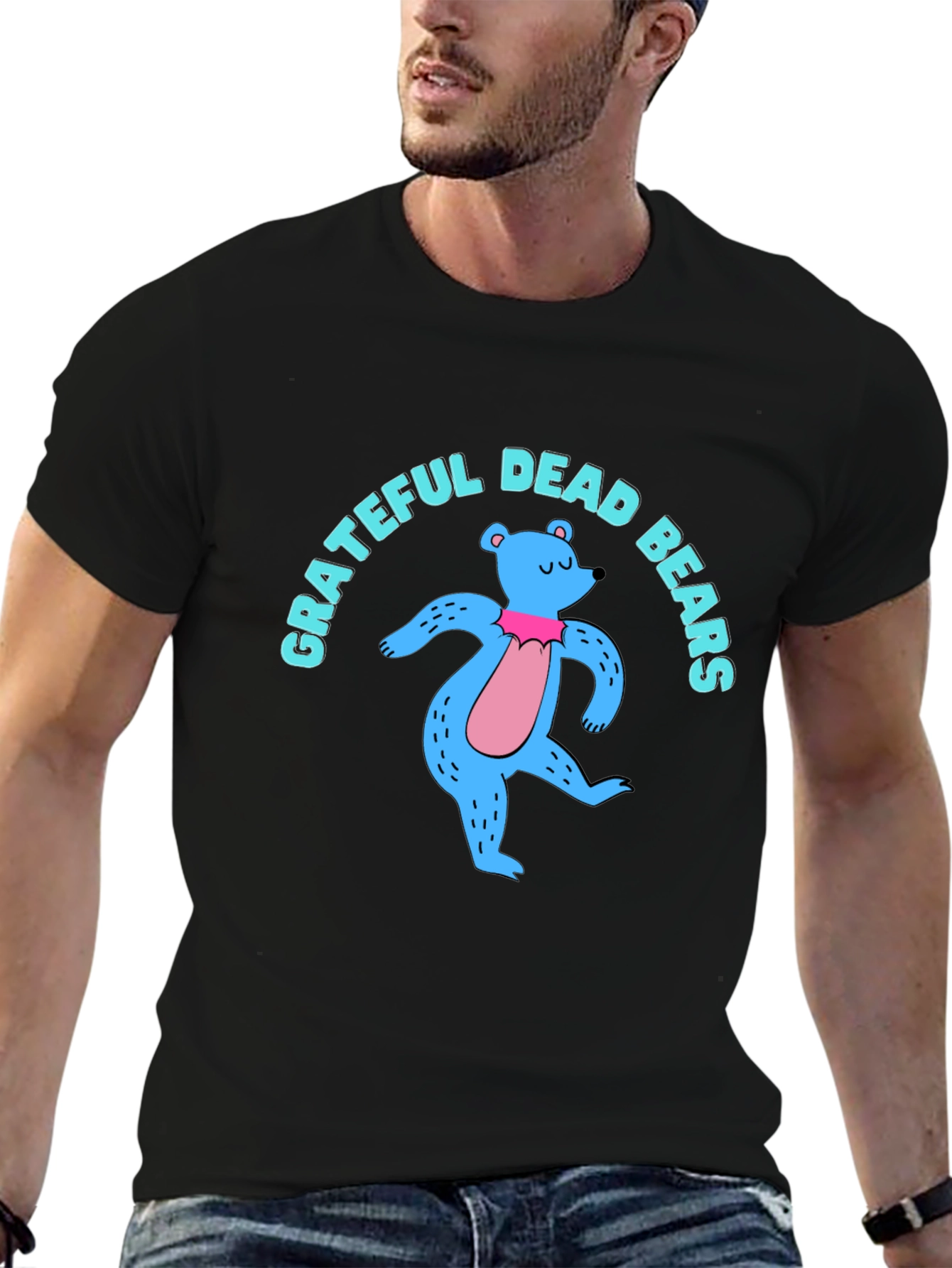 Grateful Dead Bears Graphic T-Shirt