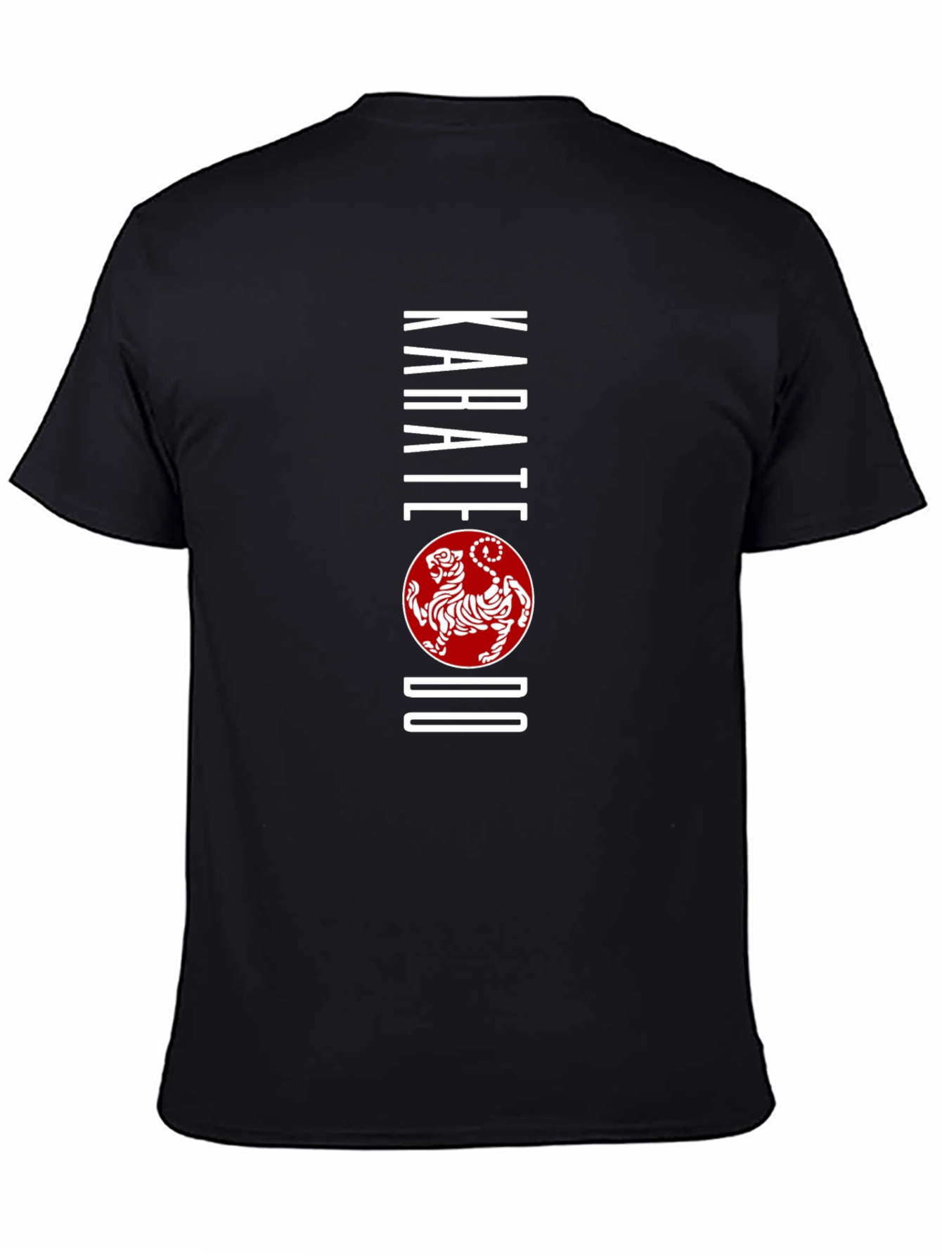 Karate Do Tiger Graphic Tee - Black