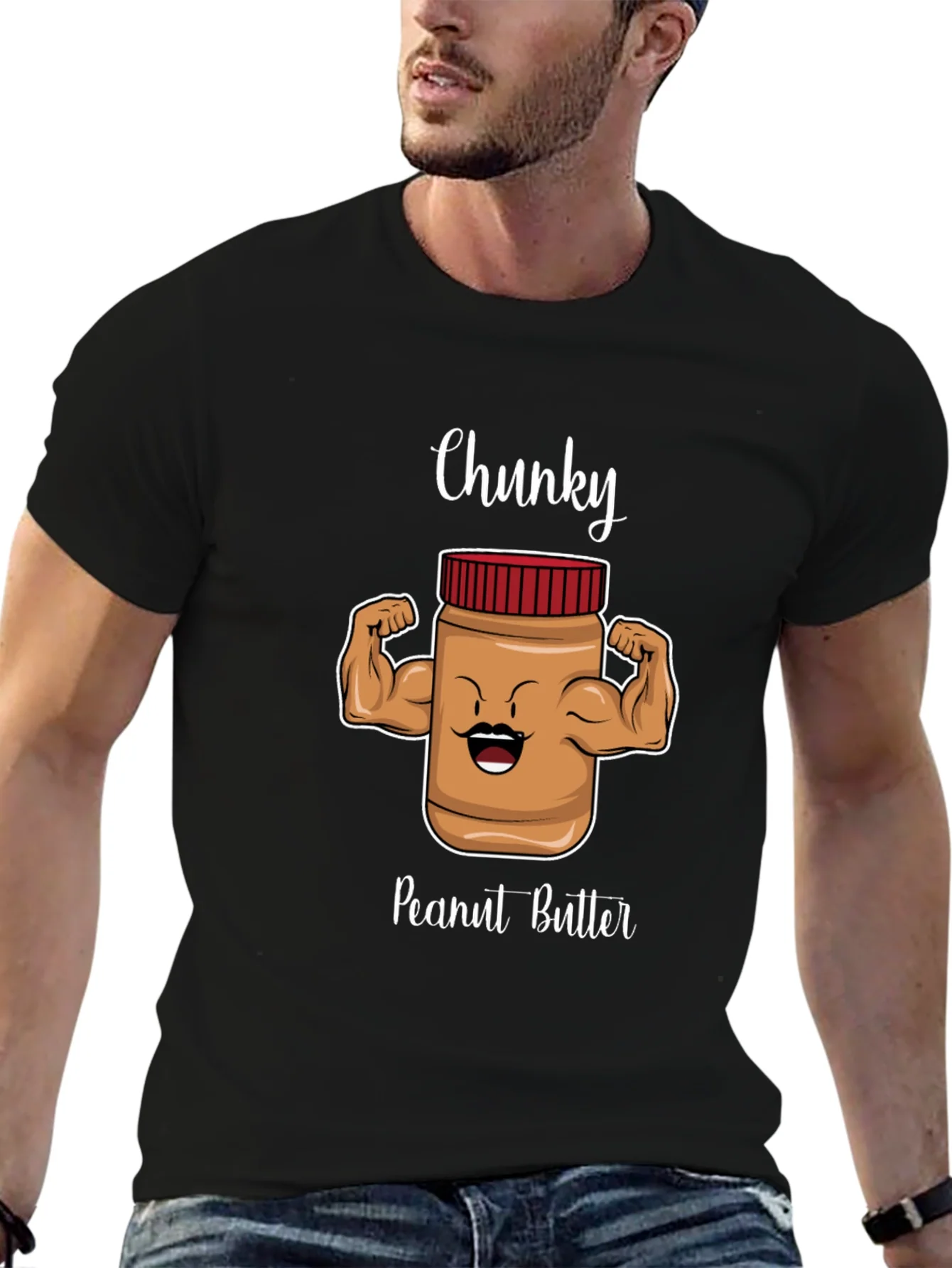 Chunky Peanut Butter Graphic T-Shirt