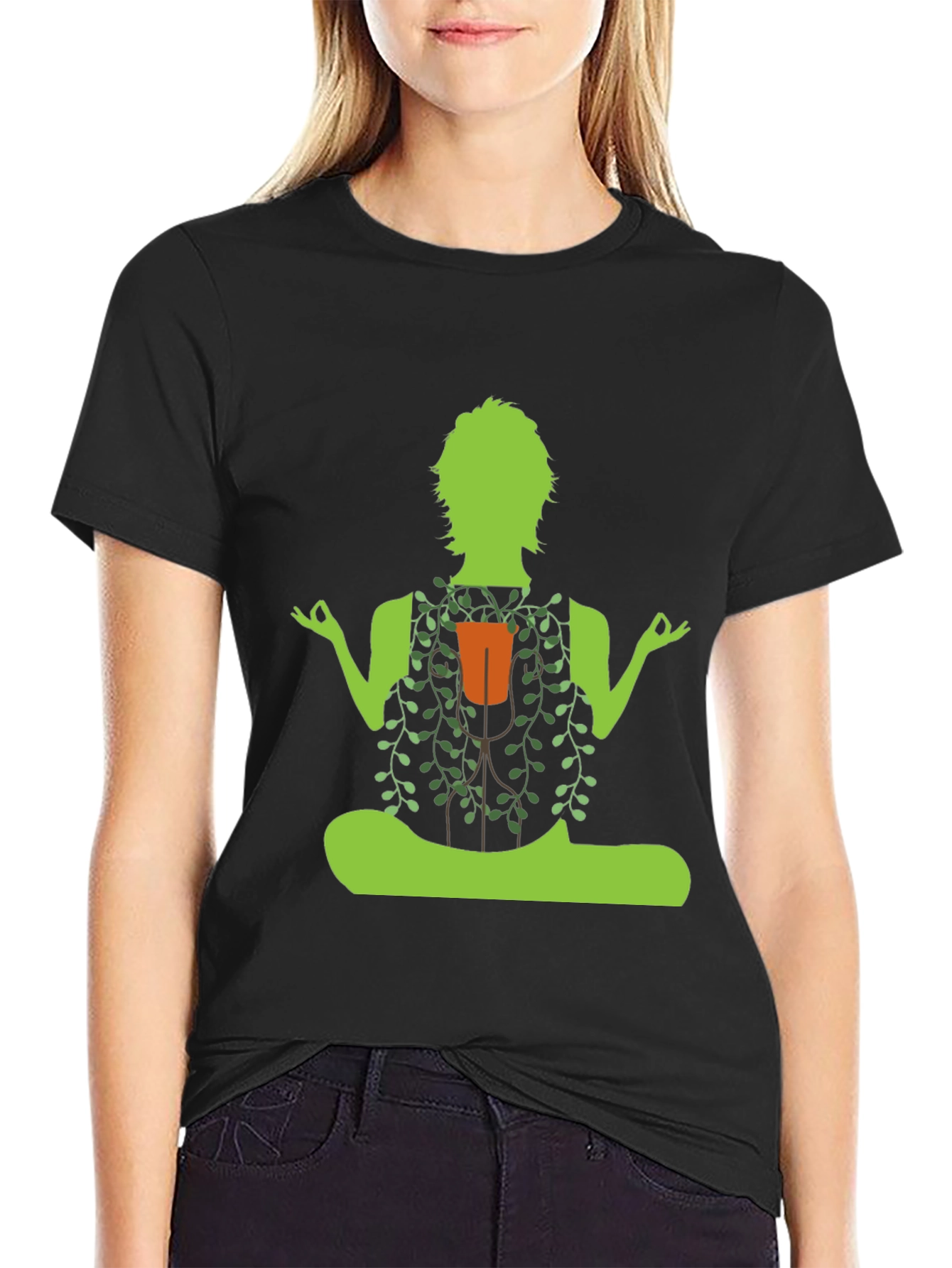 Zen Garden Black T-Shirt