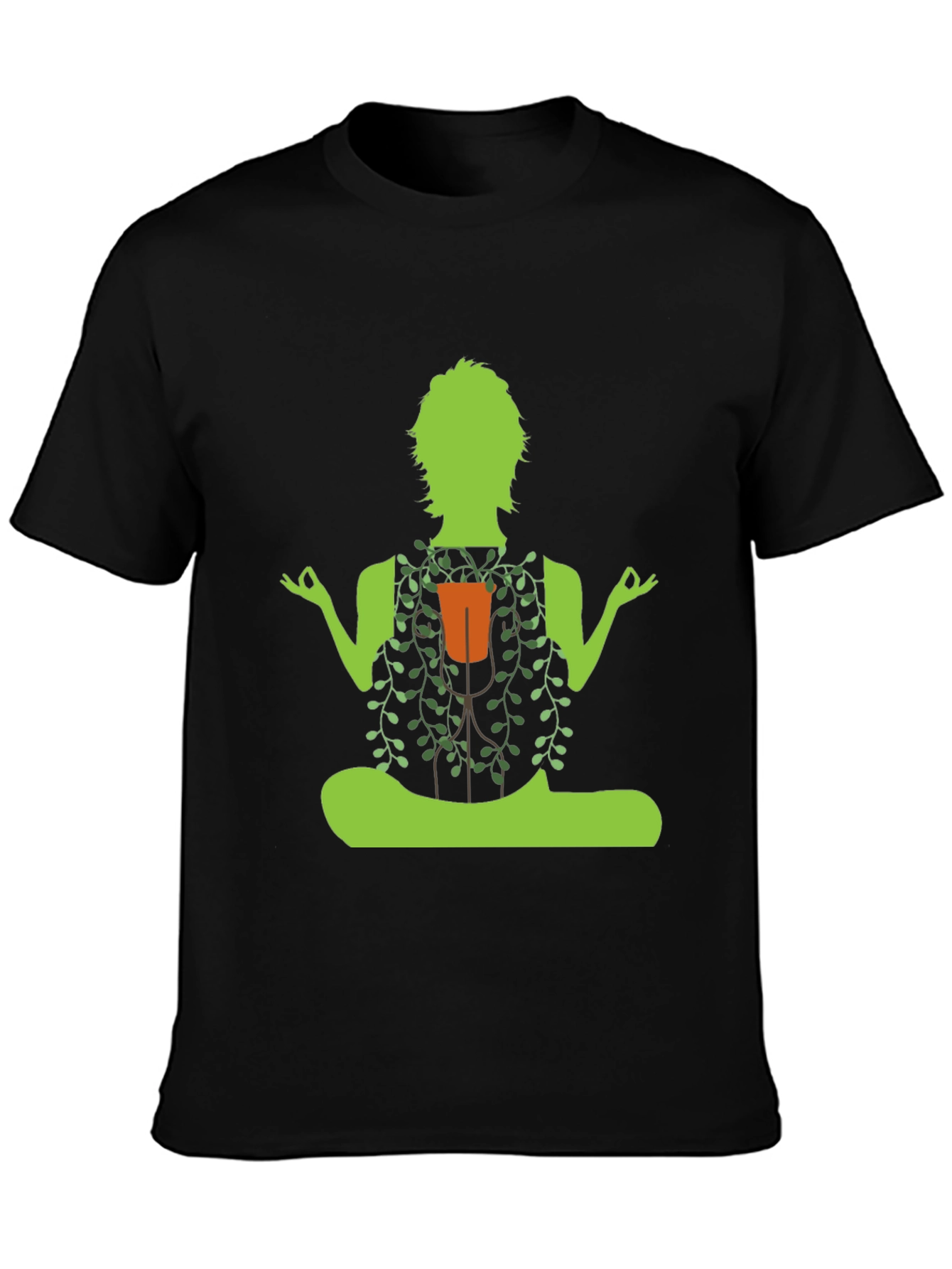 Zen Garden Black T-Shirt