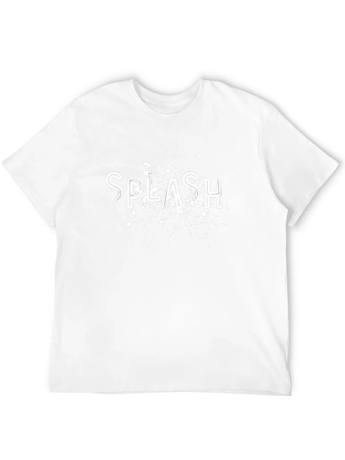 Splash Graphic Black T-Shirt