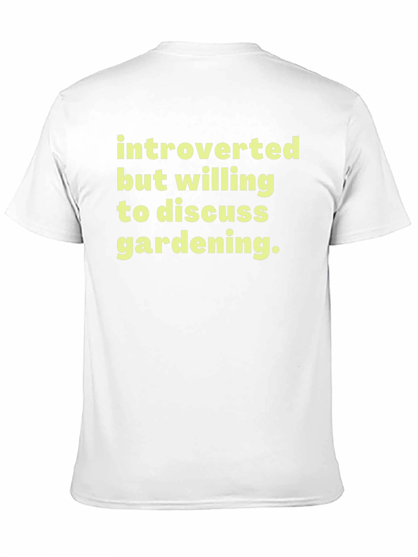 Introverted Gardening Enthusiast T-Shirt