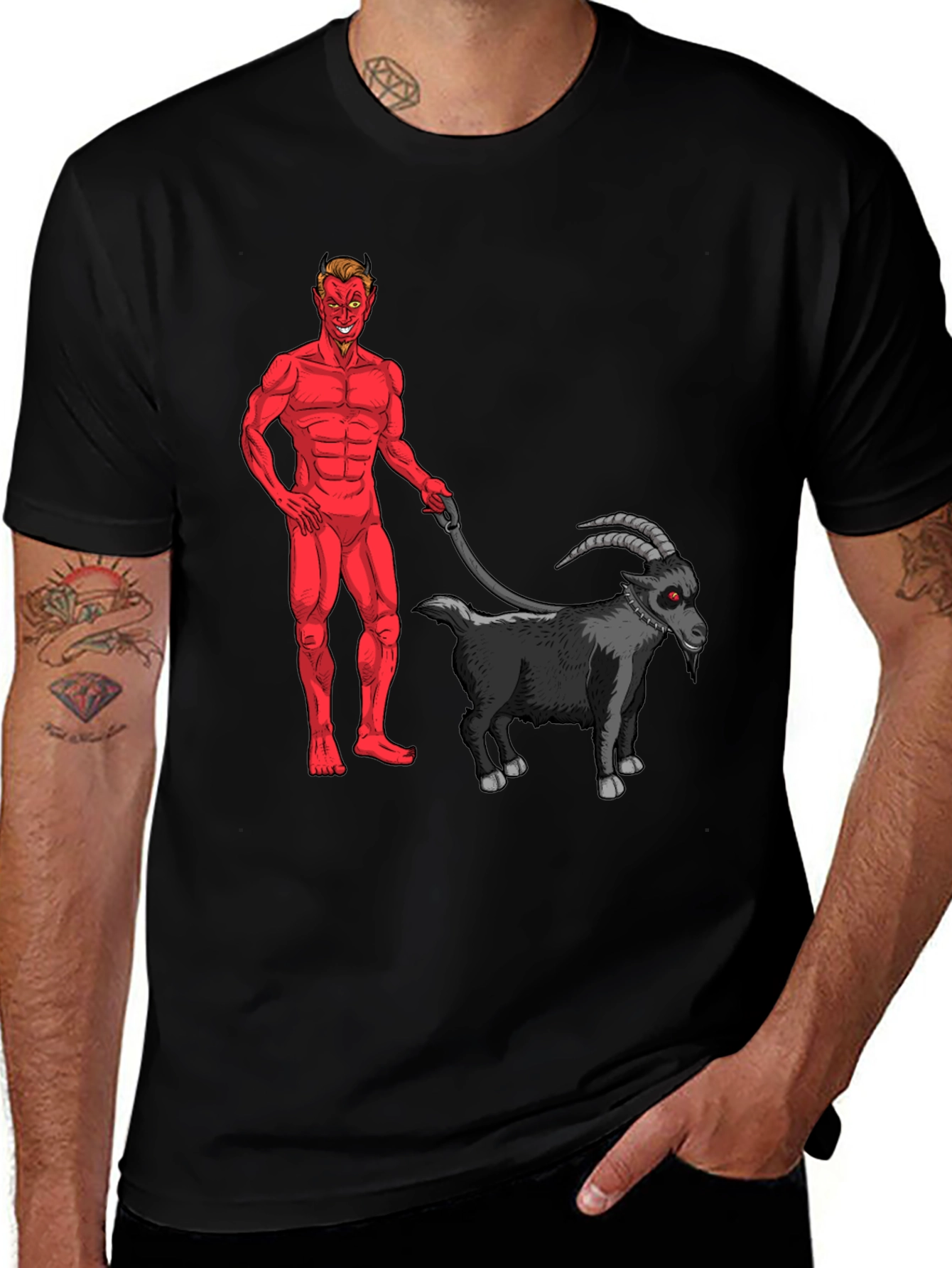 Devils Best Friend T-Shirt - Black Graphic Tee