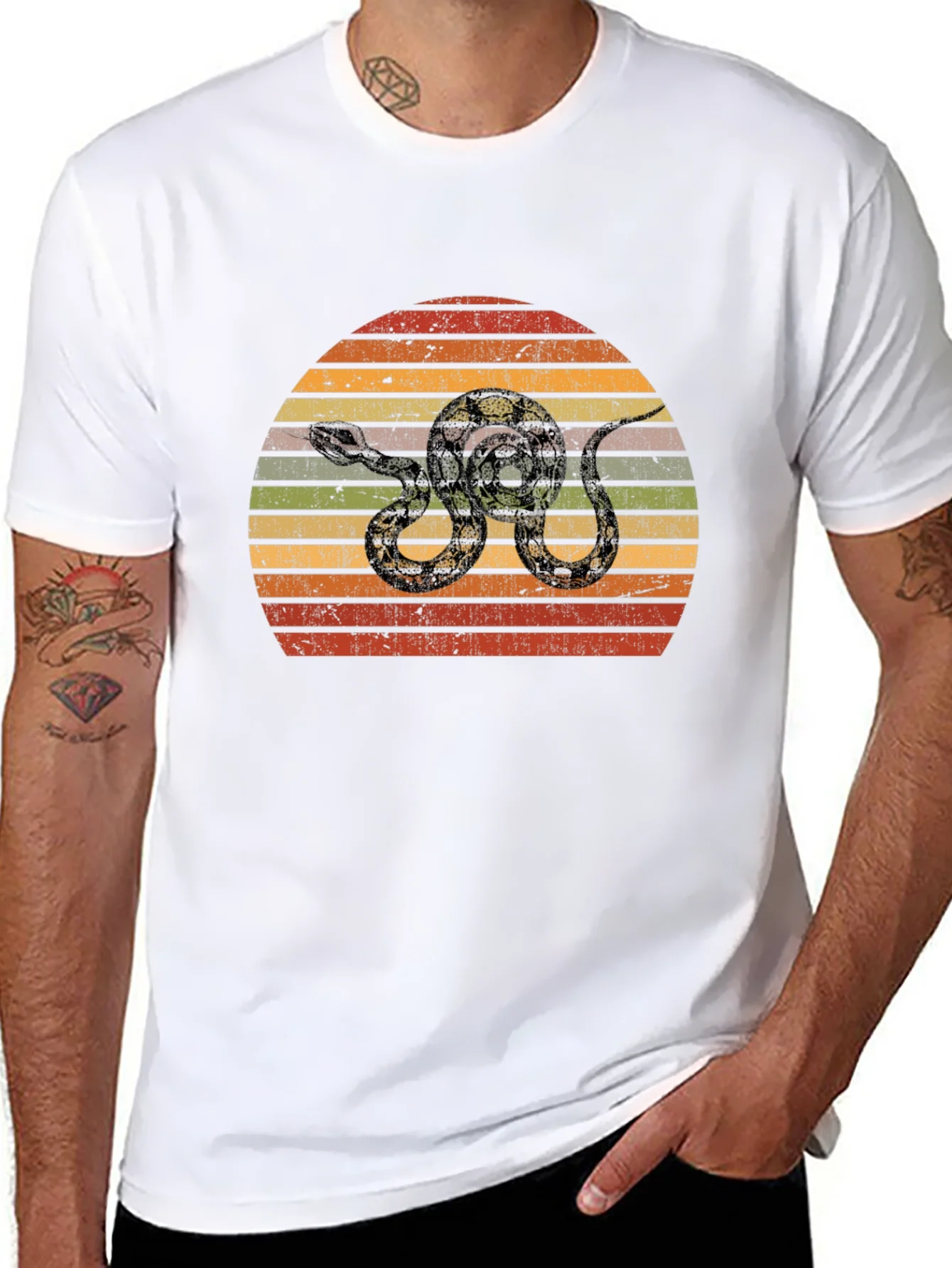 Retro Snake T-Shirt