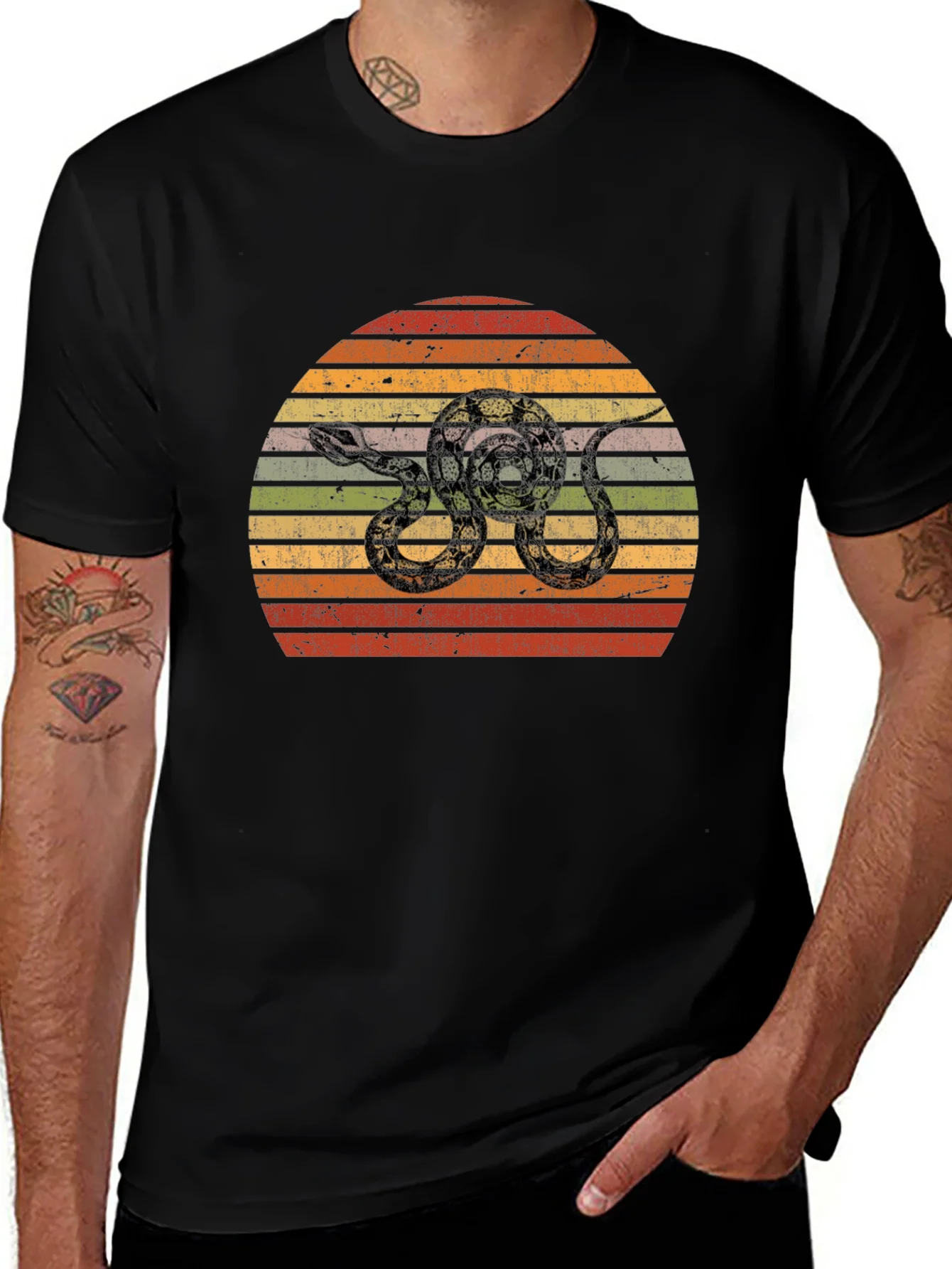 Retro Snake T-Shirt