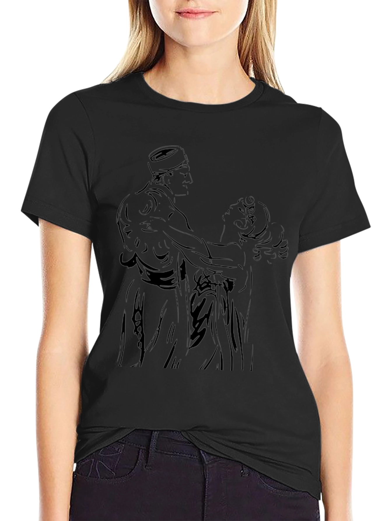 Dramatic Sketch T-Shirt