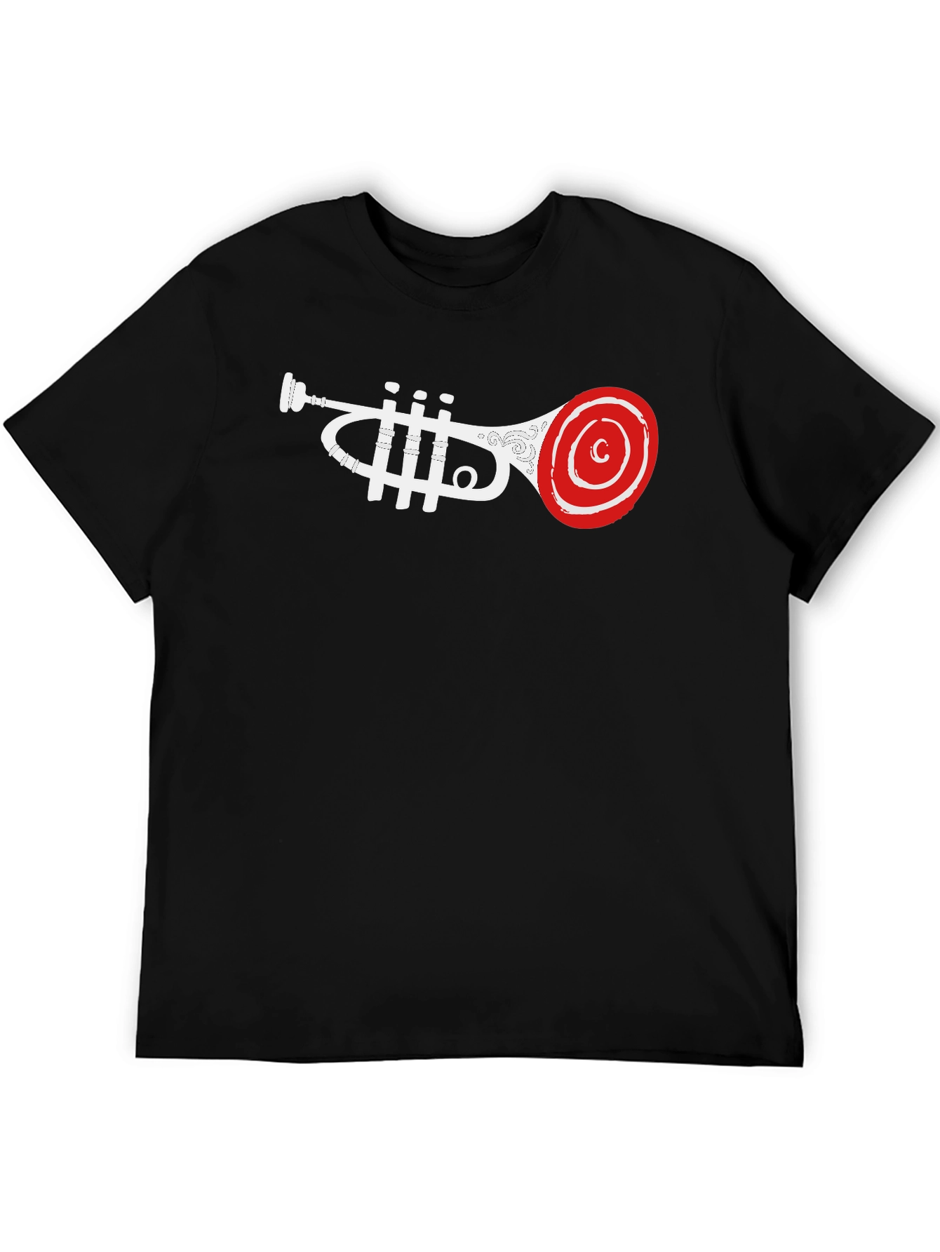 Trumpet Graphic T-Shirt - Cool Music Lover Tee