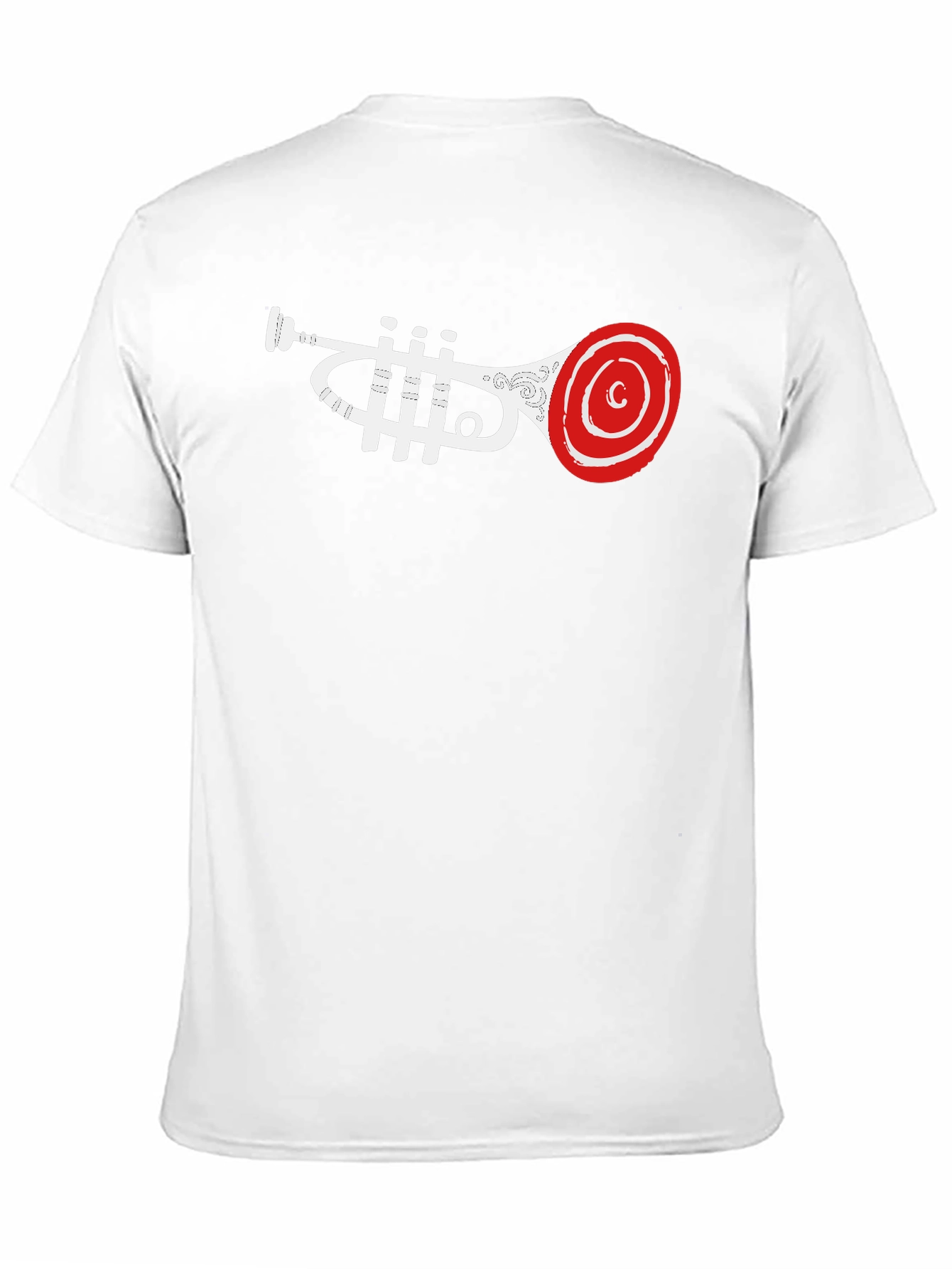 Trumpet Graphic T-Shirt - Cool Music Lover Tee