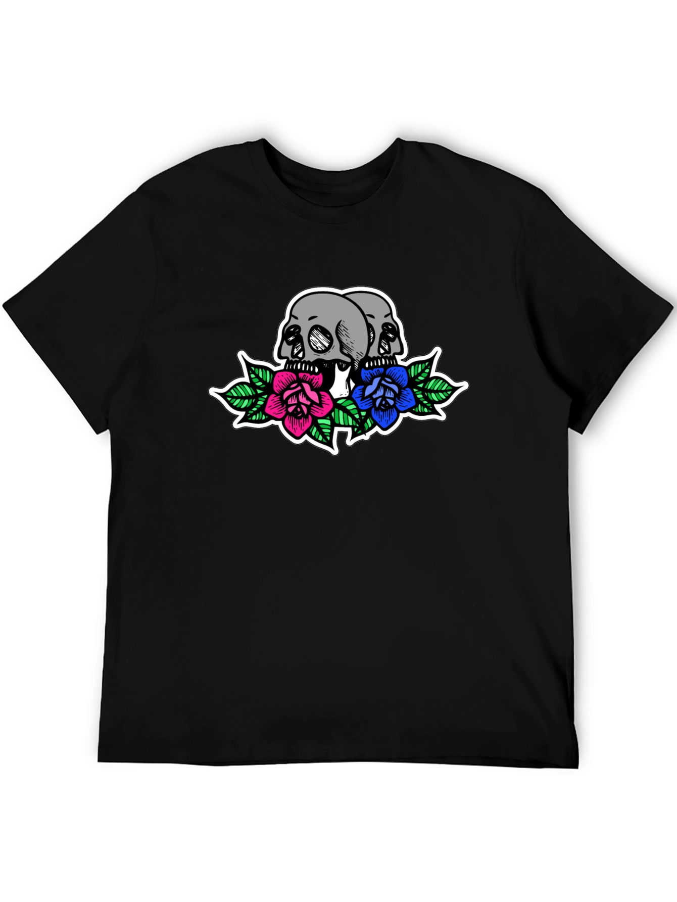 Skulls & Roses Graphic Tee