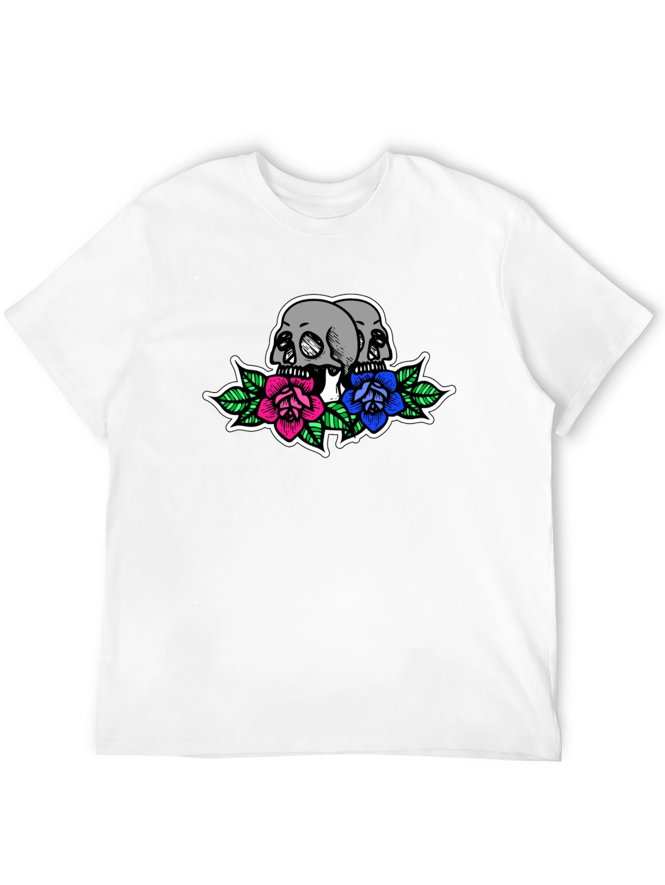 Skulls & Roses Graphic Tee