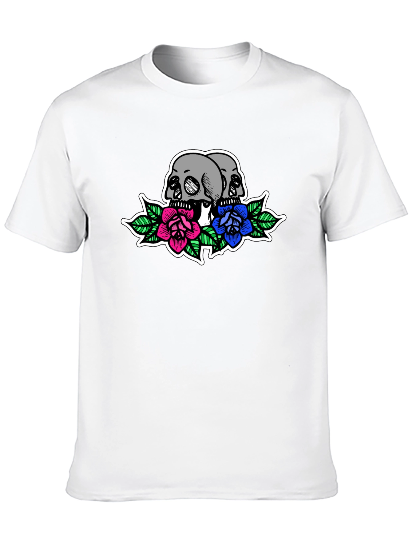 Skulls & Roses Graphic Tee