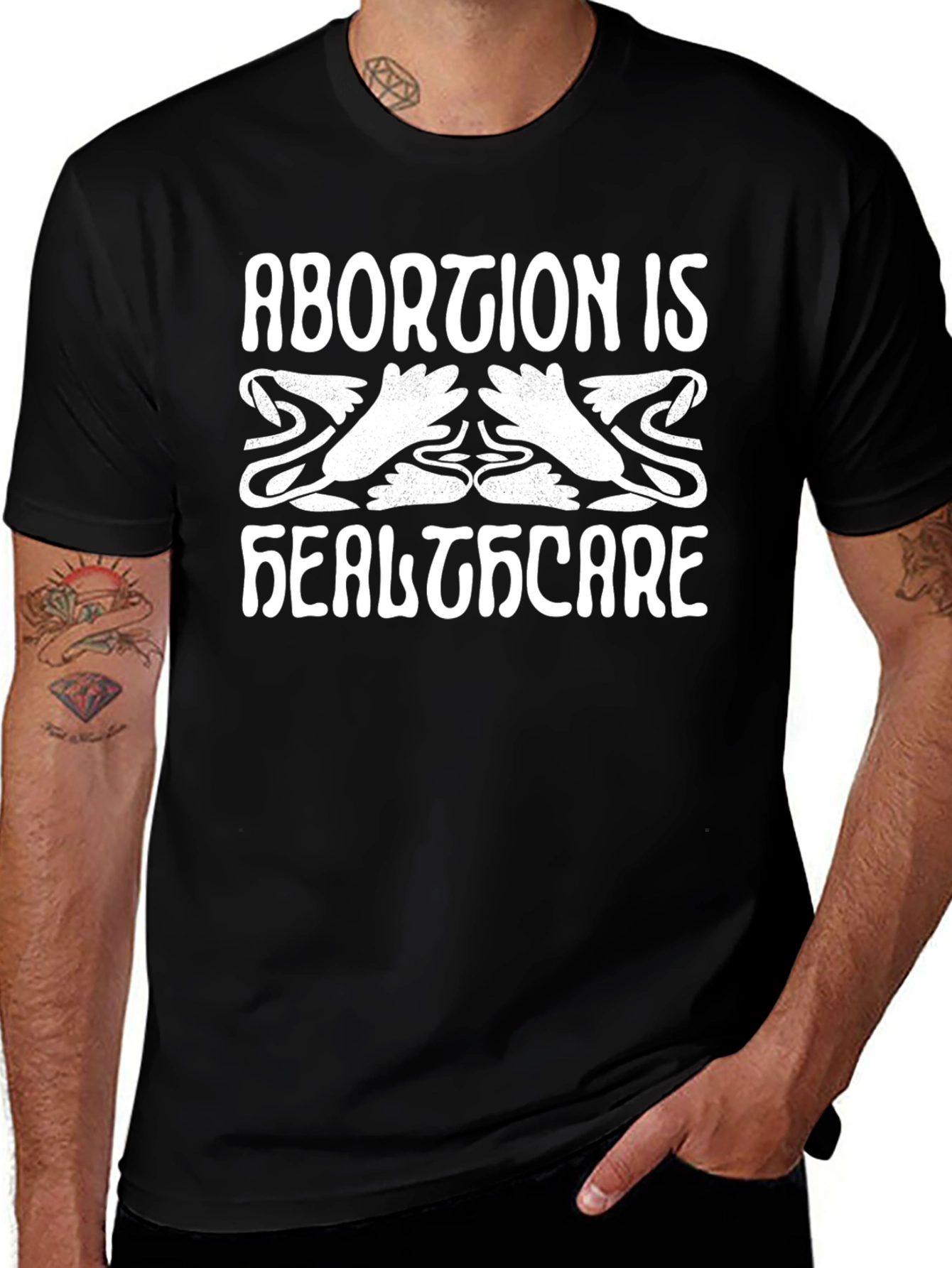 Abortion is Healthcare Graphic Tee