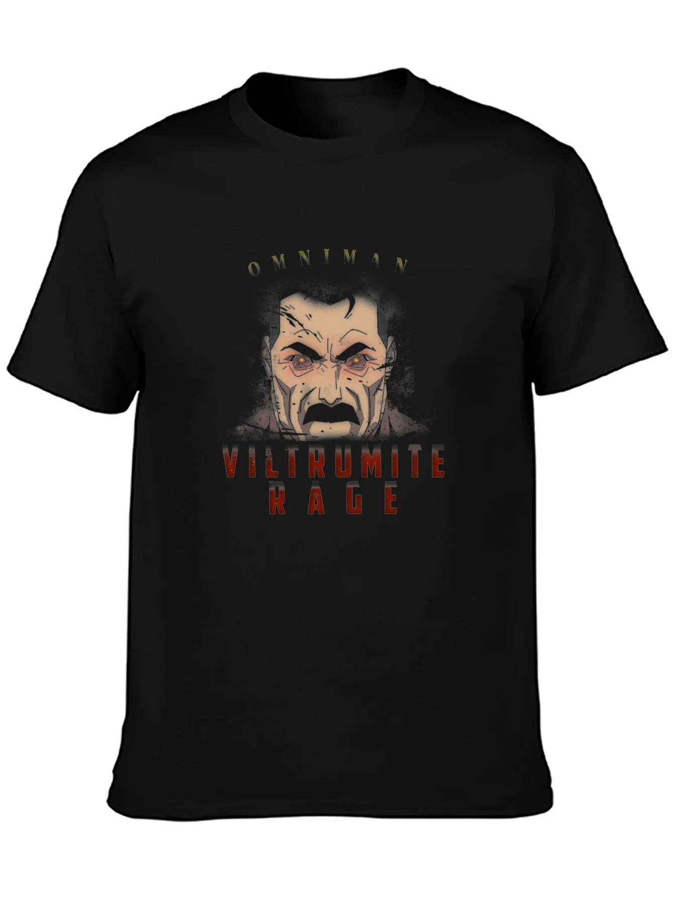 Omni-Man Viltrumite Rage Black T-Shirt