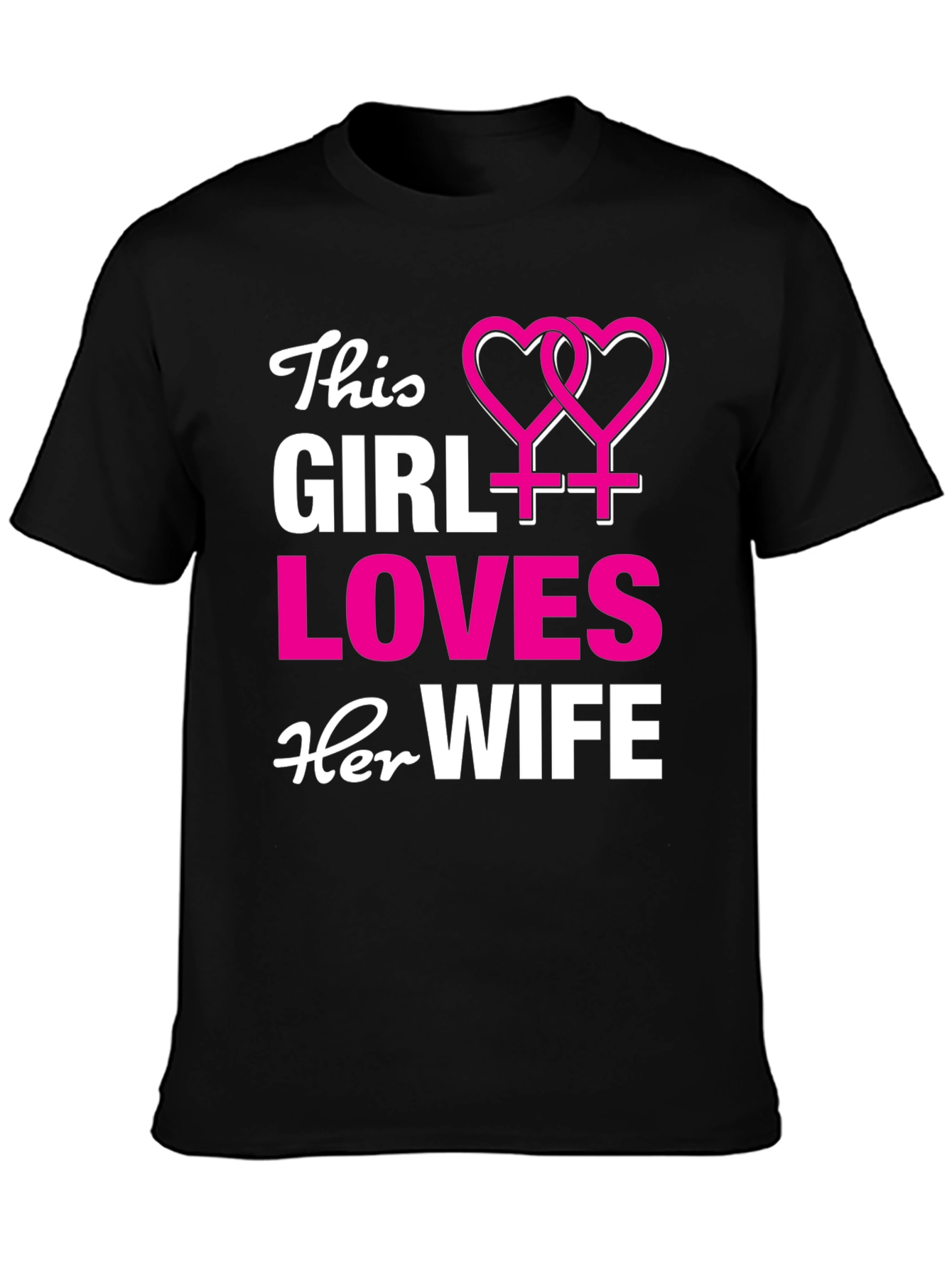 This Girl Loves Her Wife T-Shirt - LGBTQ Pride