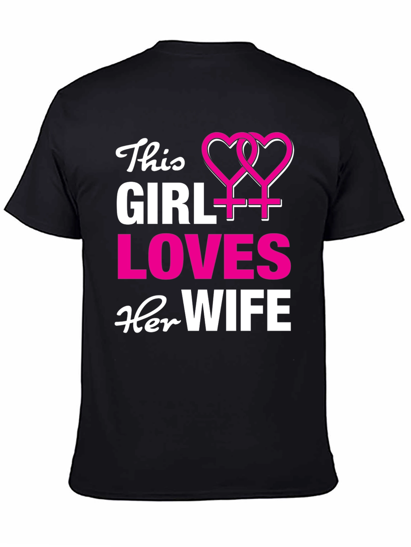 This Girl Loves Her Wife T-Shirt - LGBTQ Pride