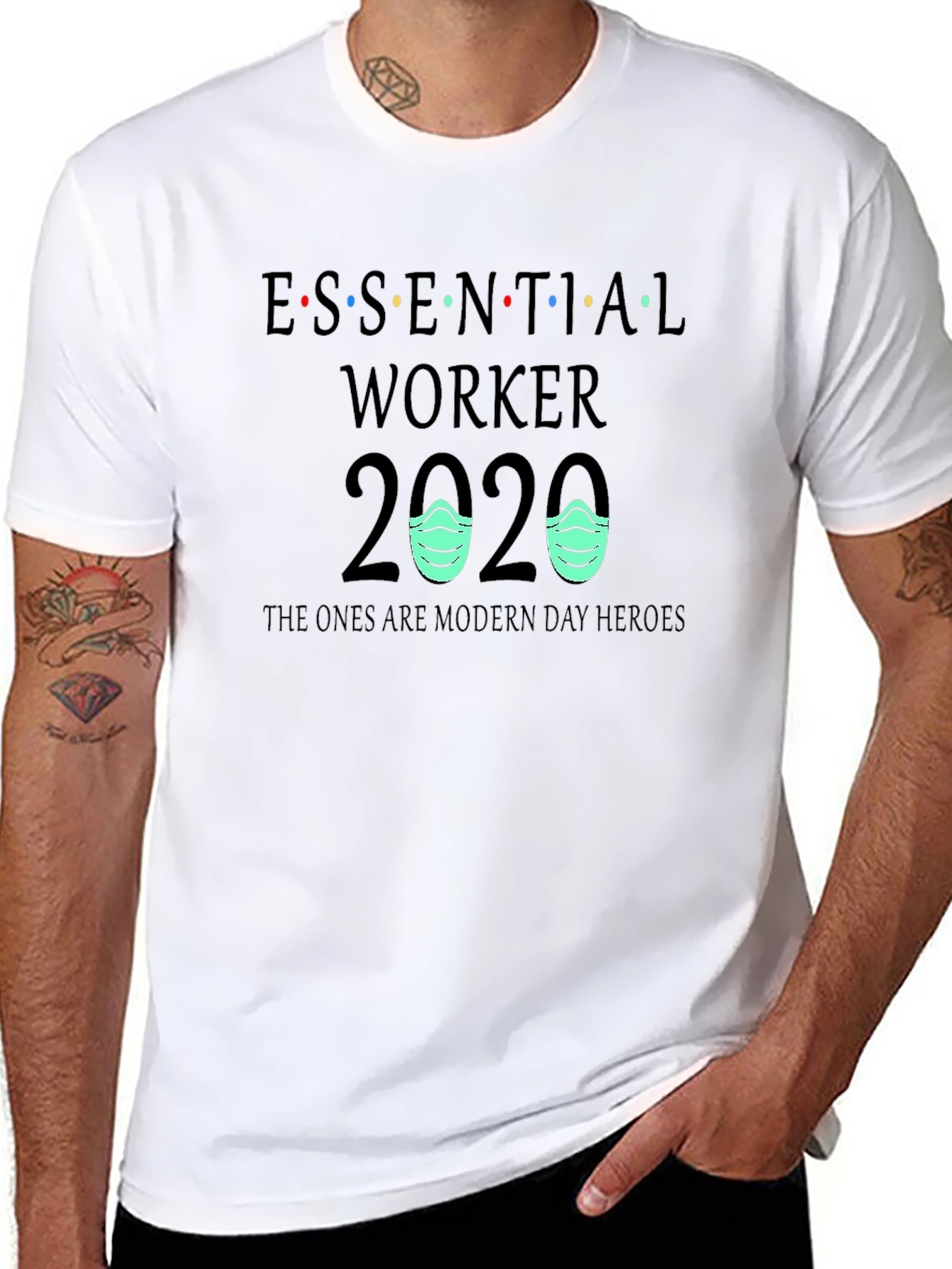 Essential Worker 2020 Graphic Tee