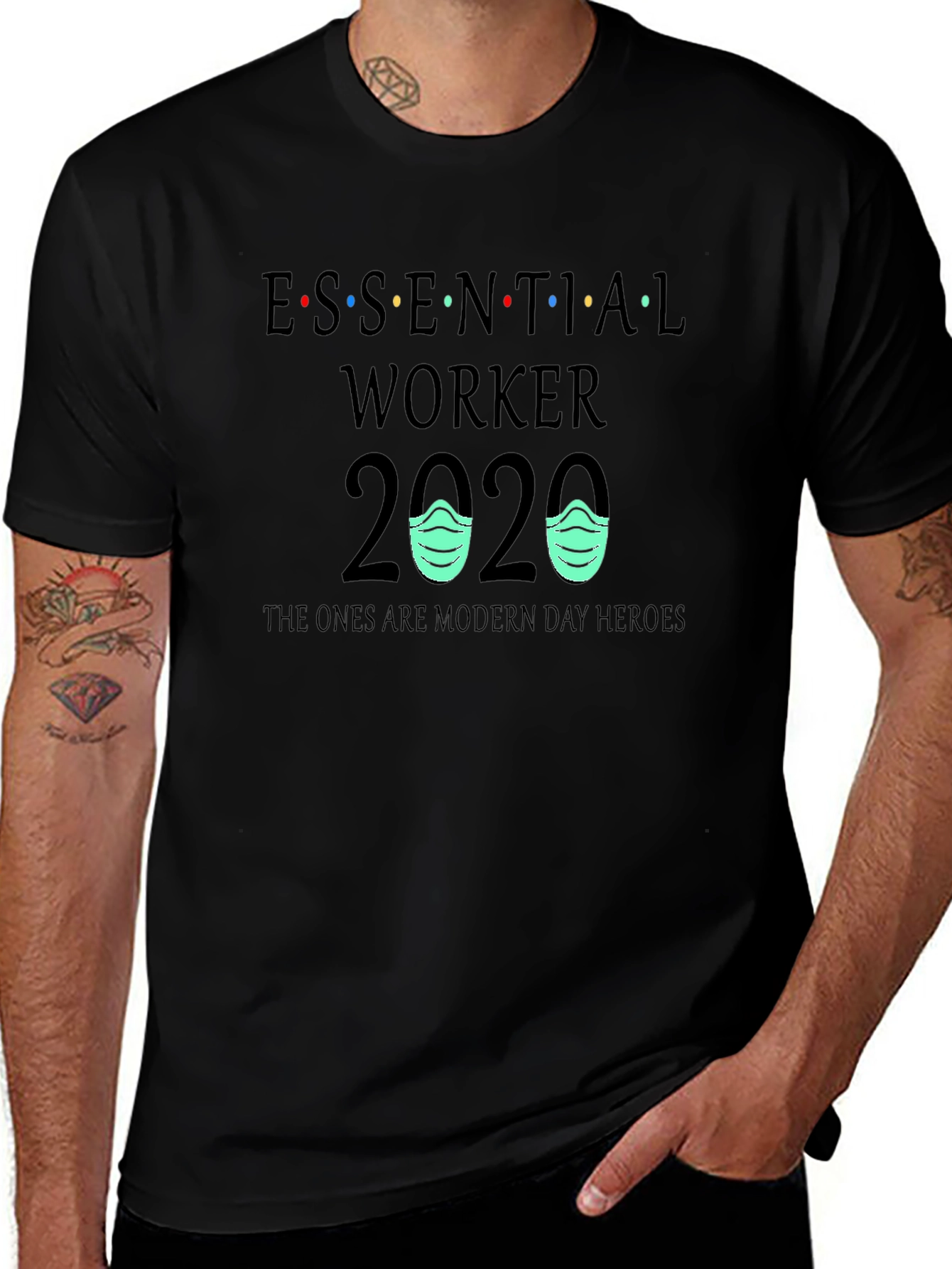 Essential Worker 2020 Graphic Tee