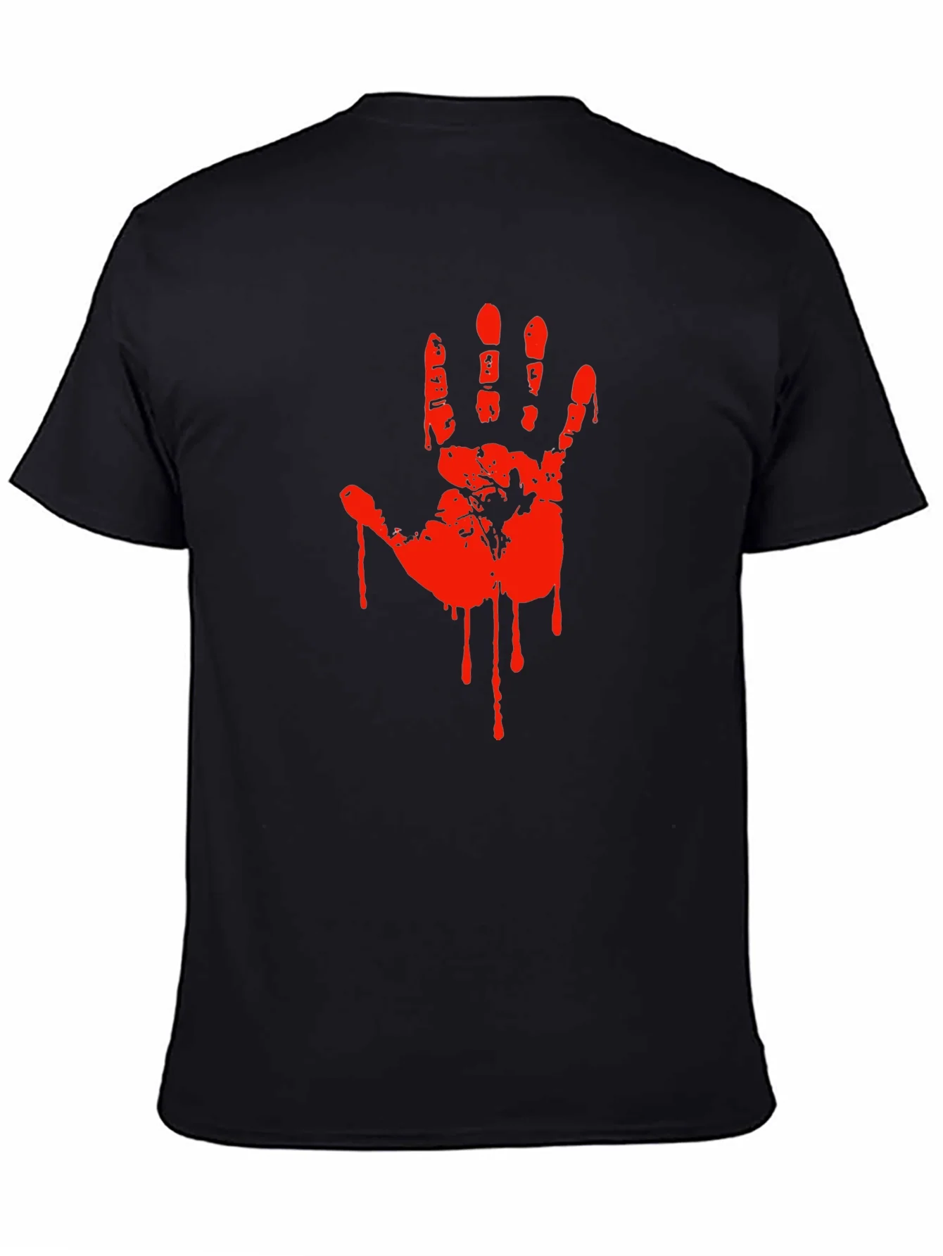 Bloody Handprint Graphic T-Shirt