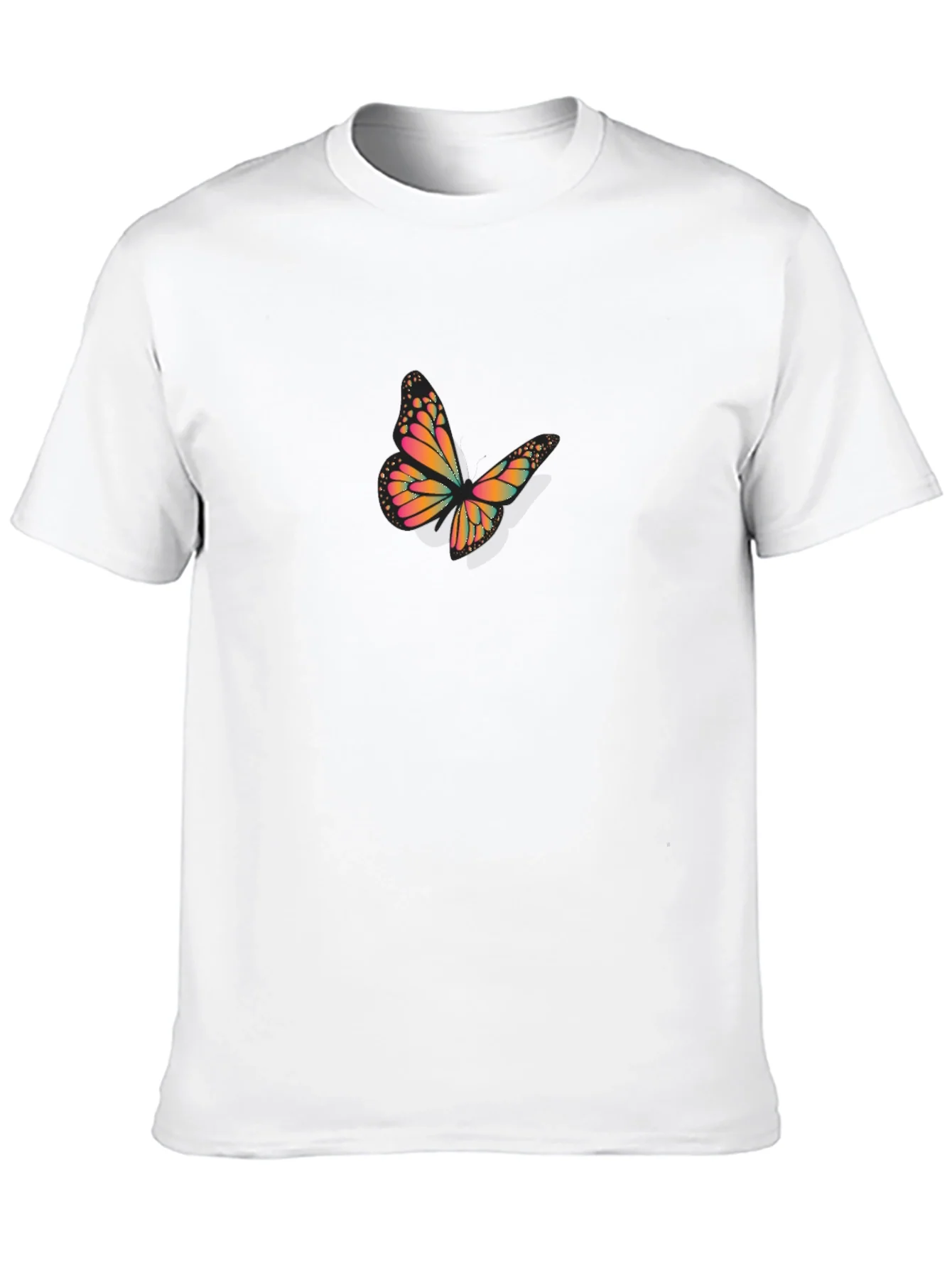 Butterfly Graphic Black T-Shirt