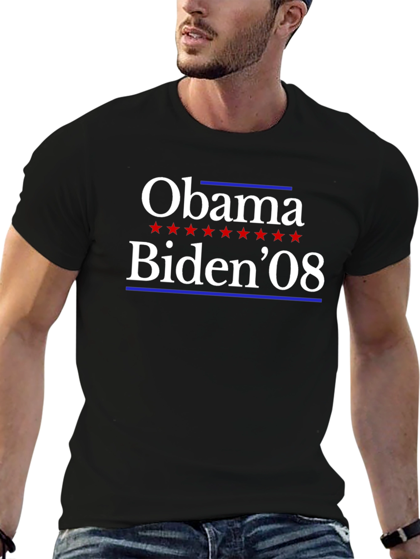 Obama Biden 08 Graphic T-Shirt