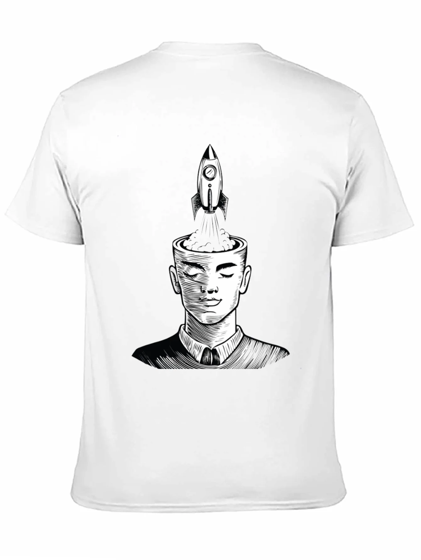 Rocket Mind T-Shirt - Creative Thinking Design